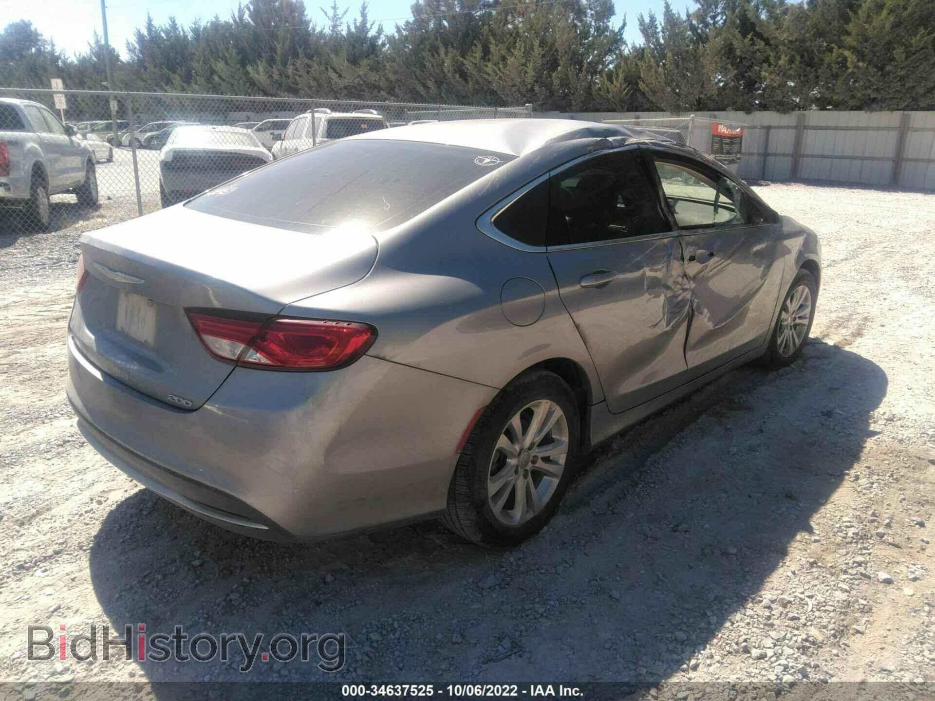 2016 CHRYSLER 200 - VIN: 1C3CCCAB8GN174115 - Фото 4