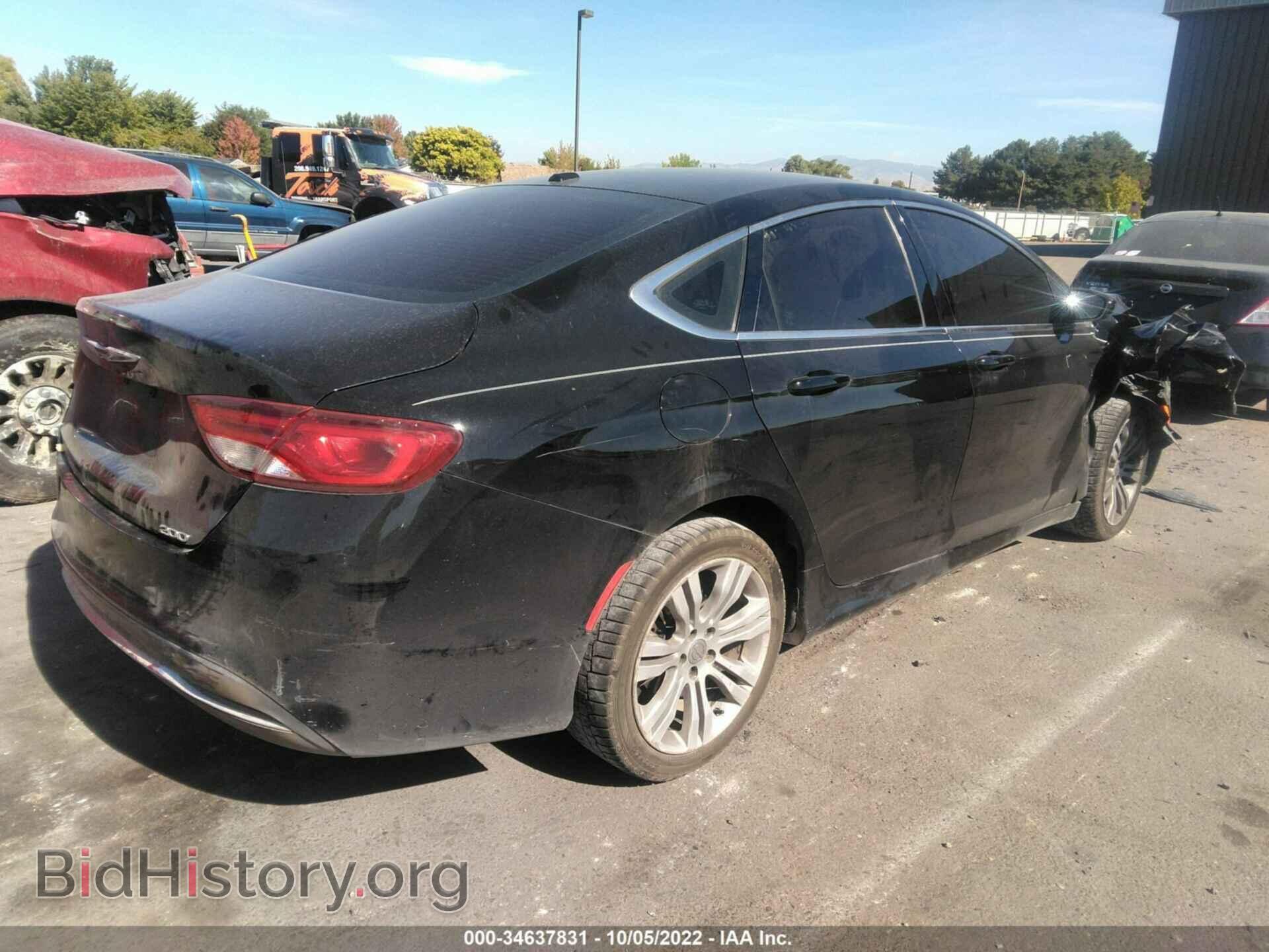 2015 CHRYSLER 200 - VIN: 1C3CCCAB5FN555001 - Фото 4