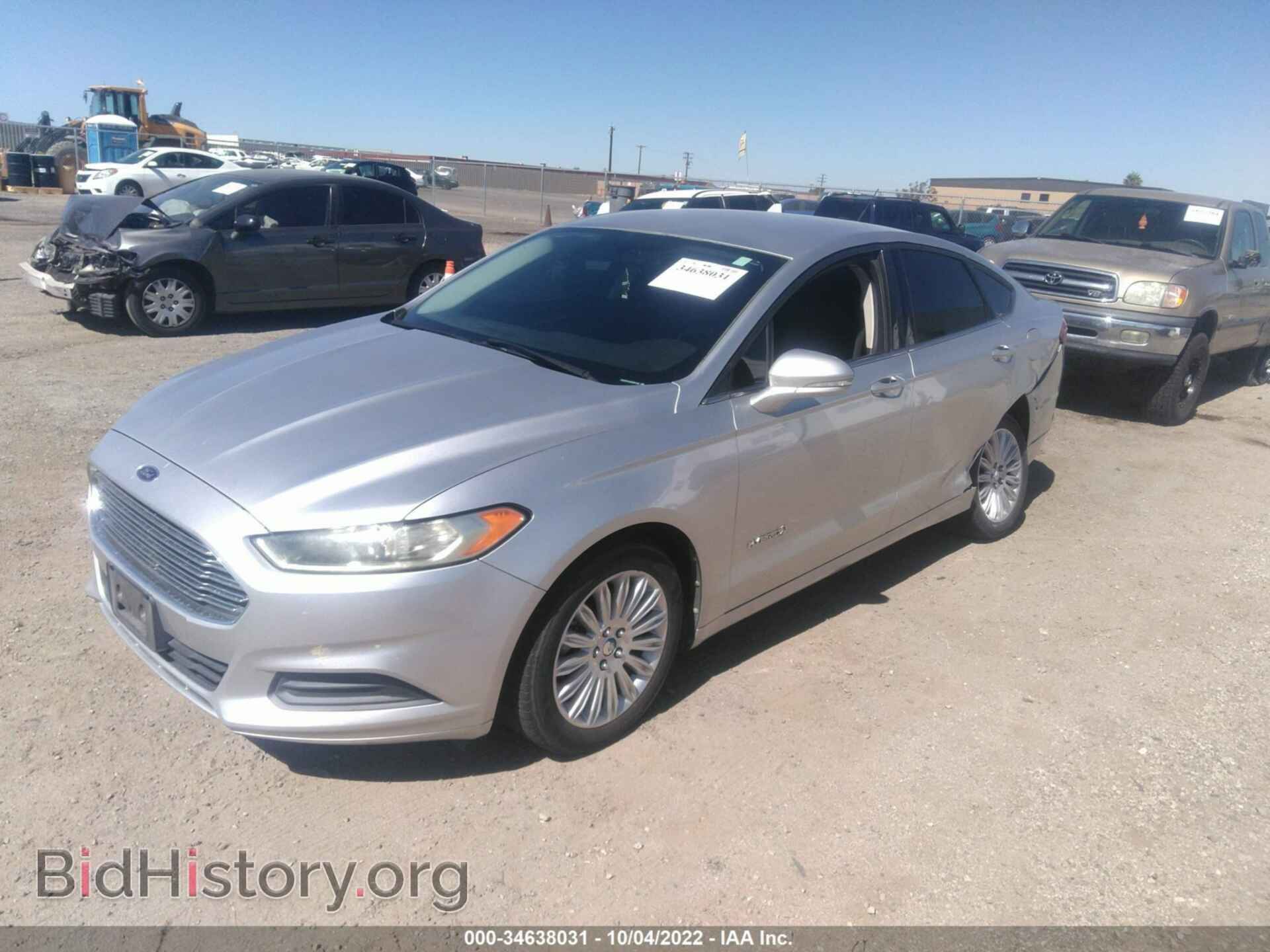 2013 FORD FUSION - VIN: 3FA6P0LU3DR261185 - Фото 2