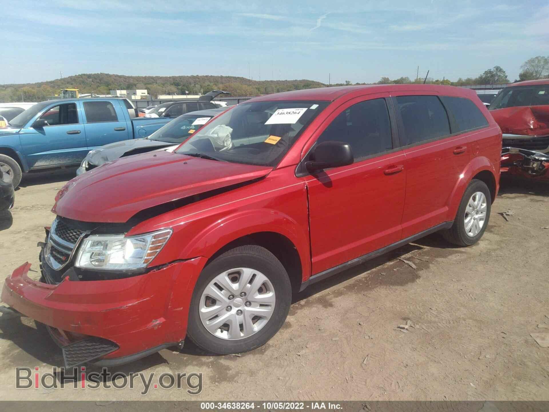 2015 DODGE JOURNEY - VIN: 3C4PDCAB2FT573661 - Фото 2