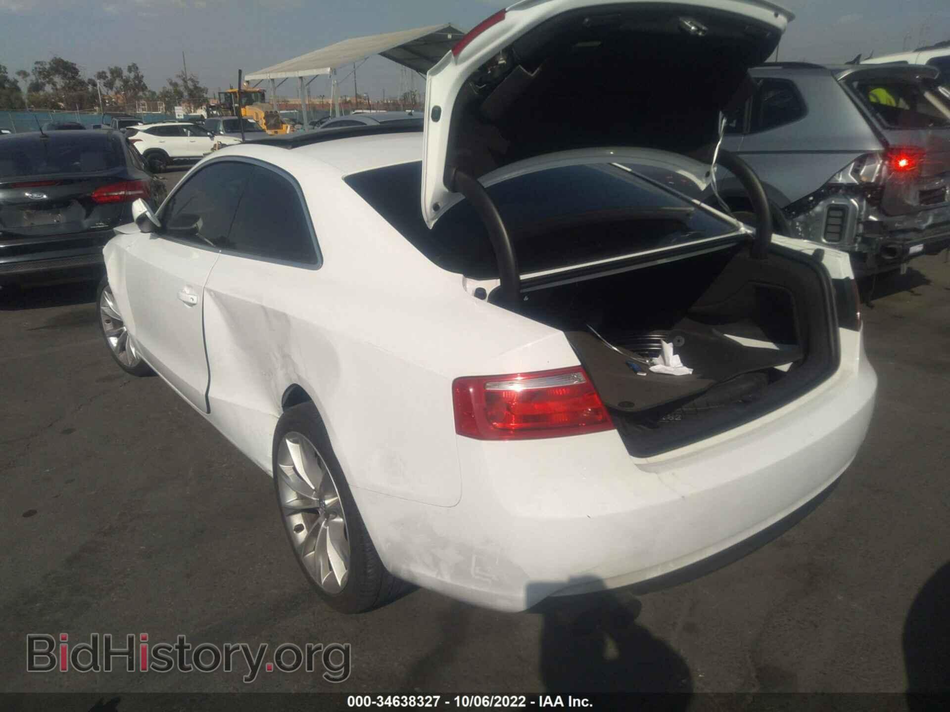 2013 AUDI A5 - VIN: WAUCFAFR0DA035142 - Фото 3