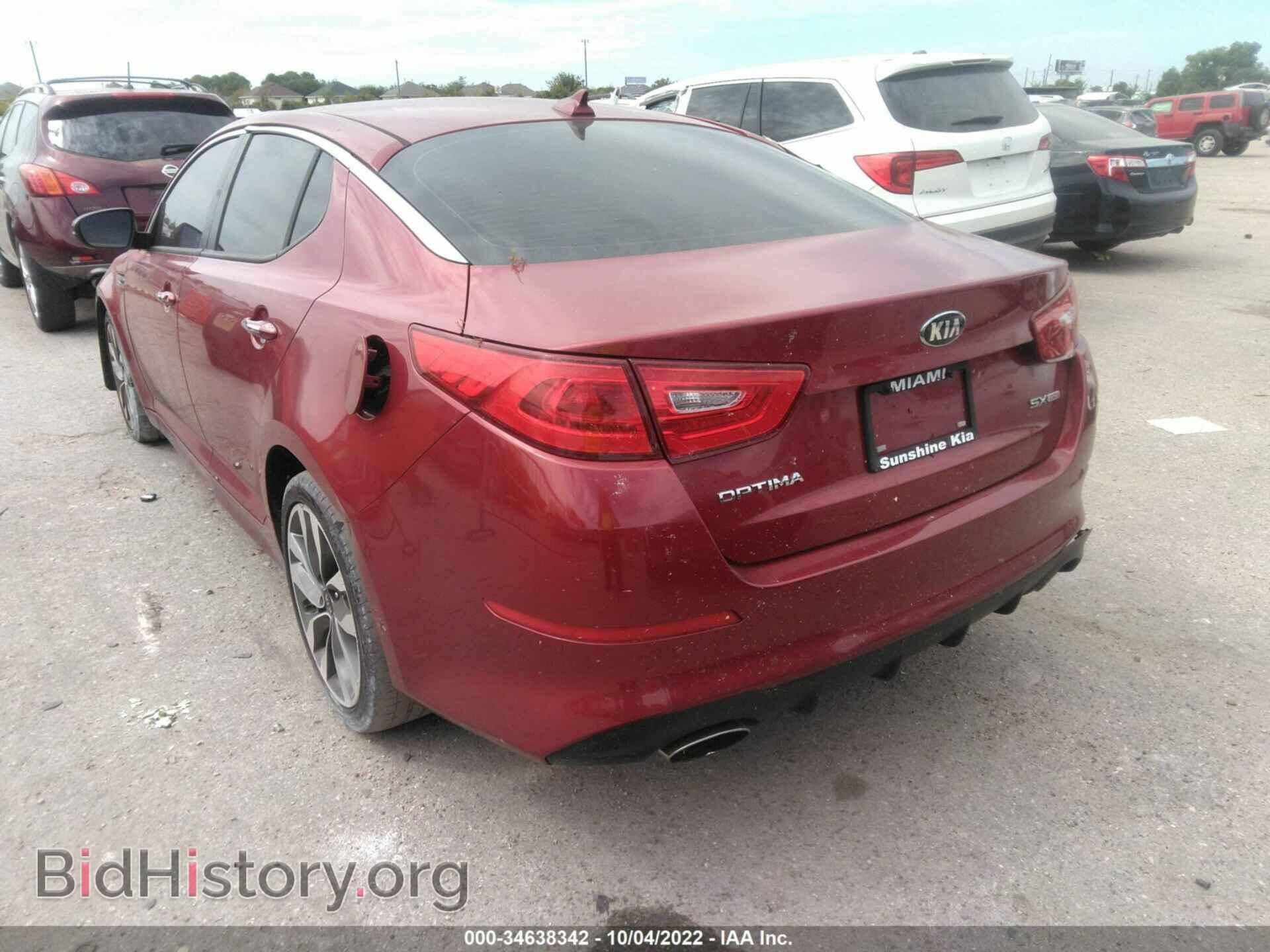 2015 KIA OPTIMA - VIN: 5XXGR4A79FG518199 - Фото 3