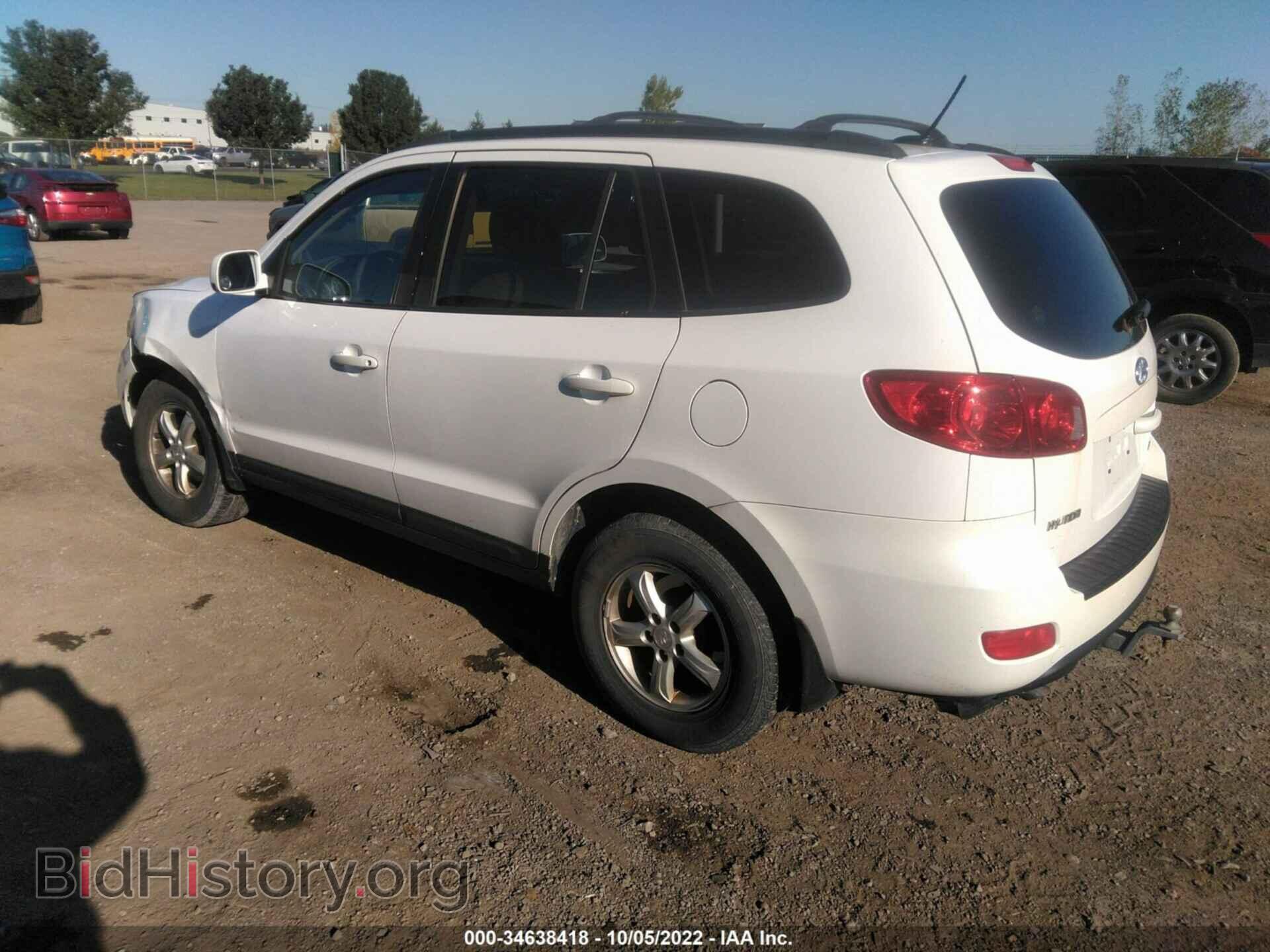 2008 HYUNDAI SANTA FE - VIN: 5NMSG73D98H163155 - Фото 3
