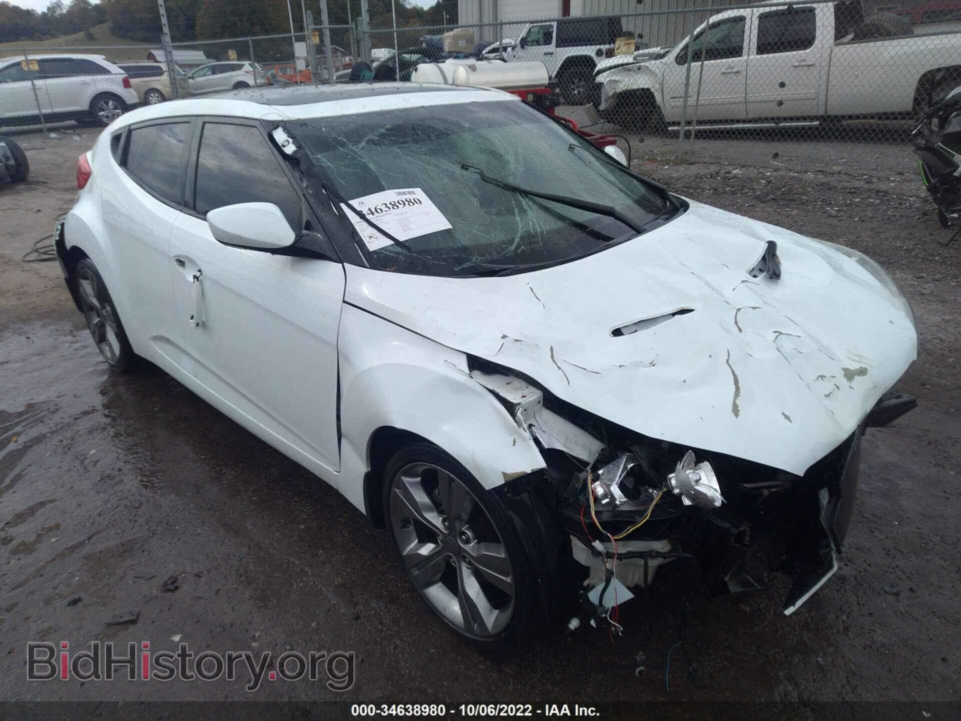 Фотография KMHTC6AD3CU076443 - HYUNDAI VELOSTER 2012