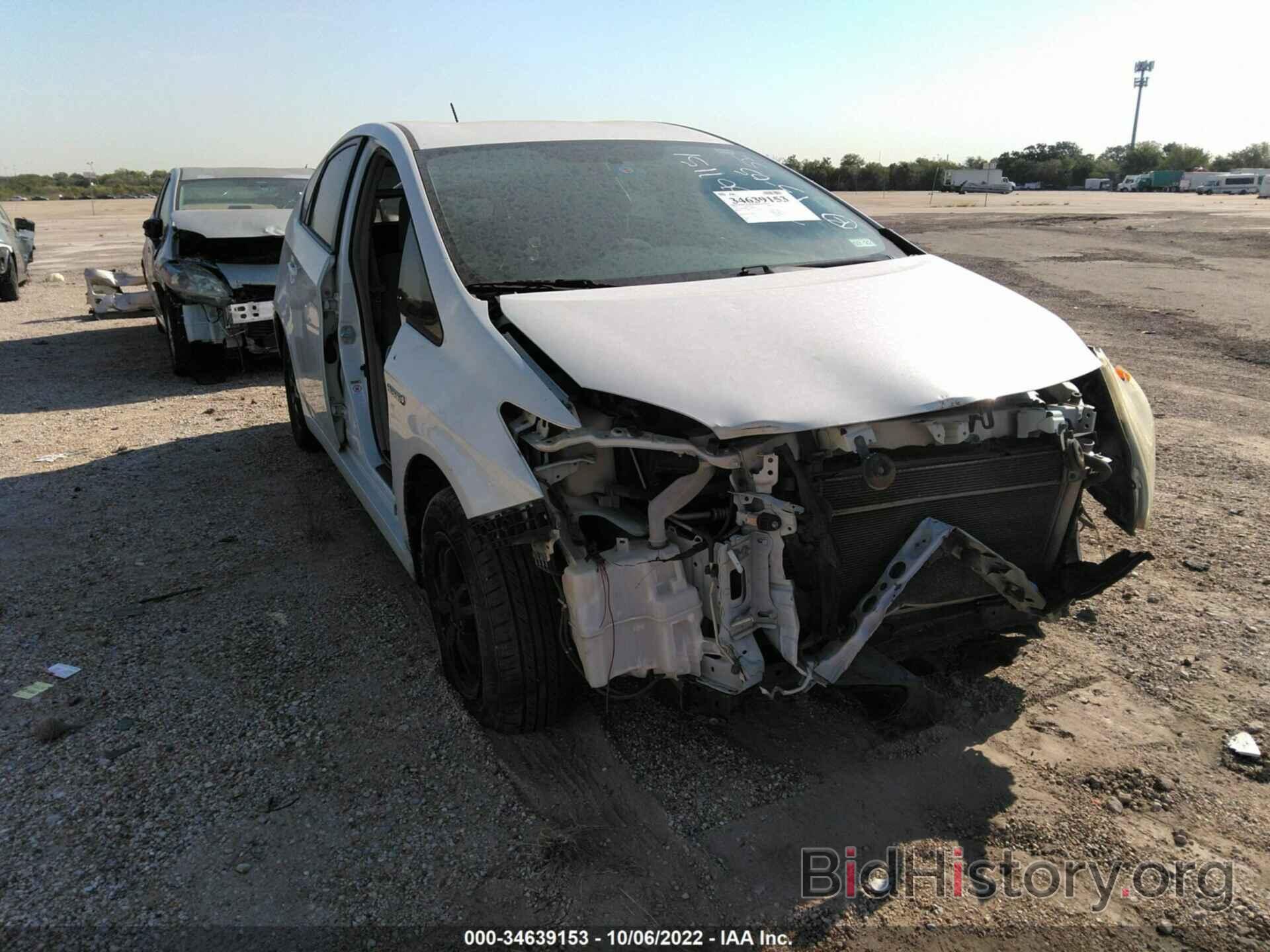 Photo JTDKN3DU1C1495879 - TOYOTA PRIUS 2012