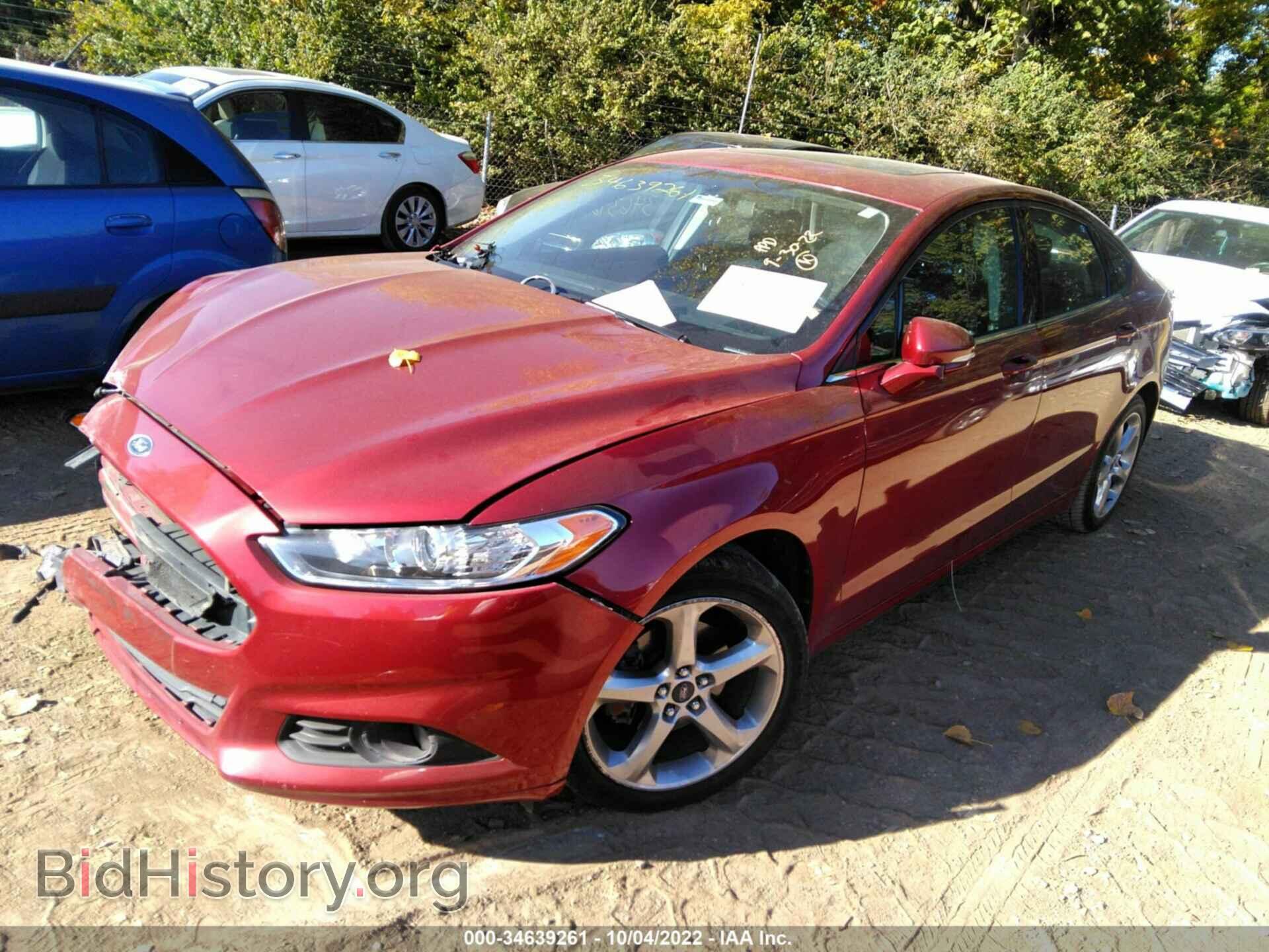 2013 FORD FUSION - VIN: 3FA6P0HR9DR147695 - Фото 2