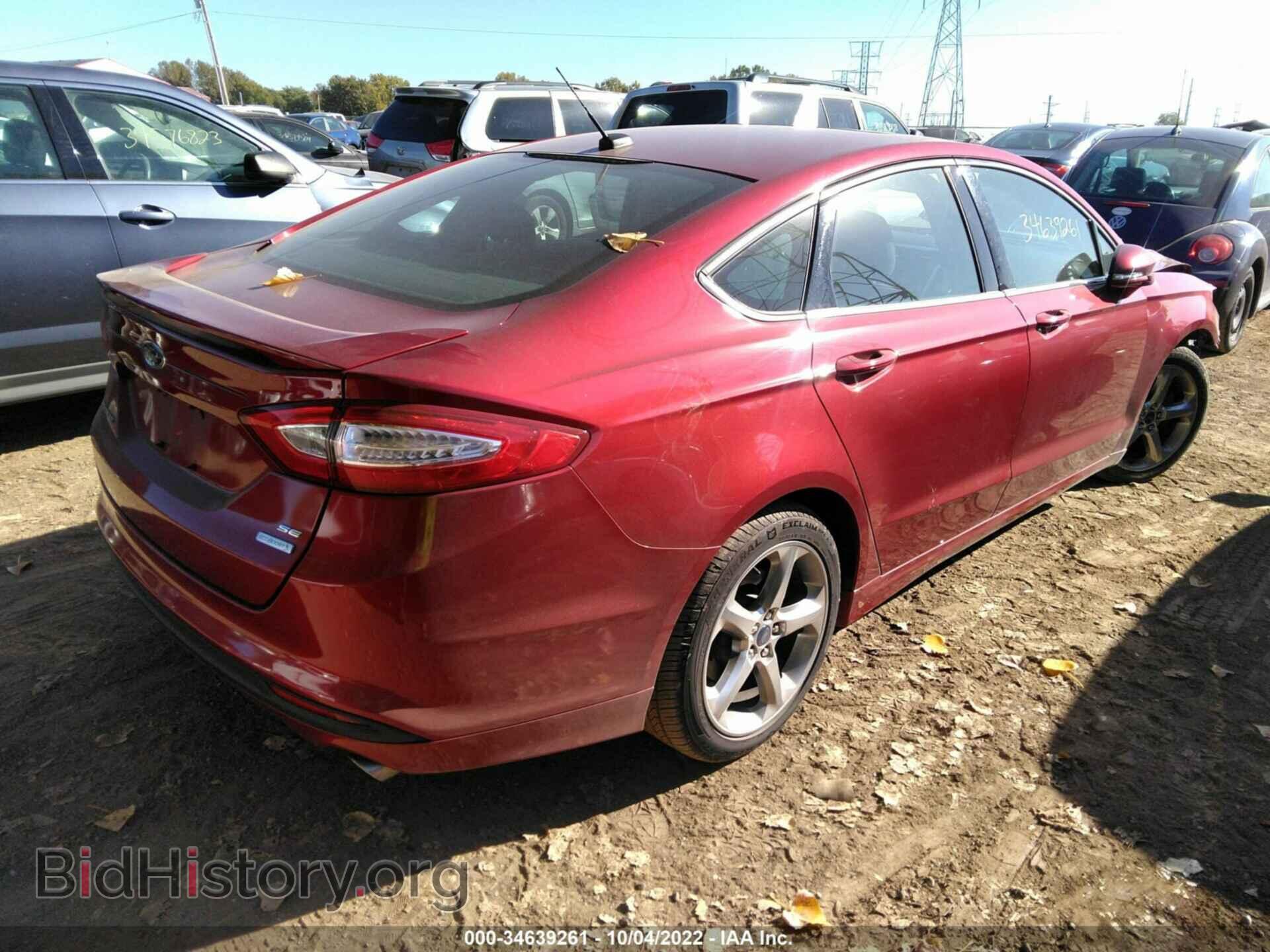 2013 FORD FUSION - VIN: 3FA6P0HR9DR147695 - Фото 4