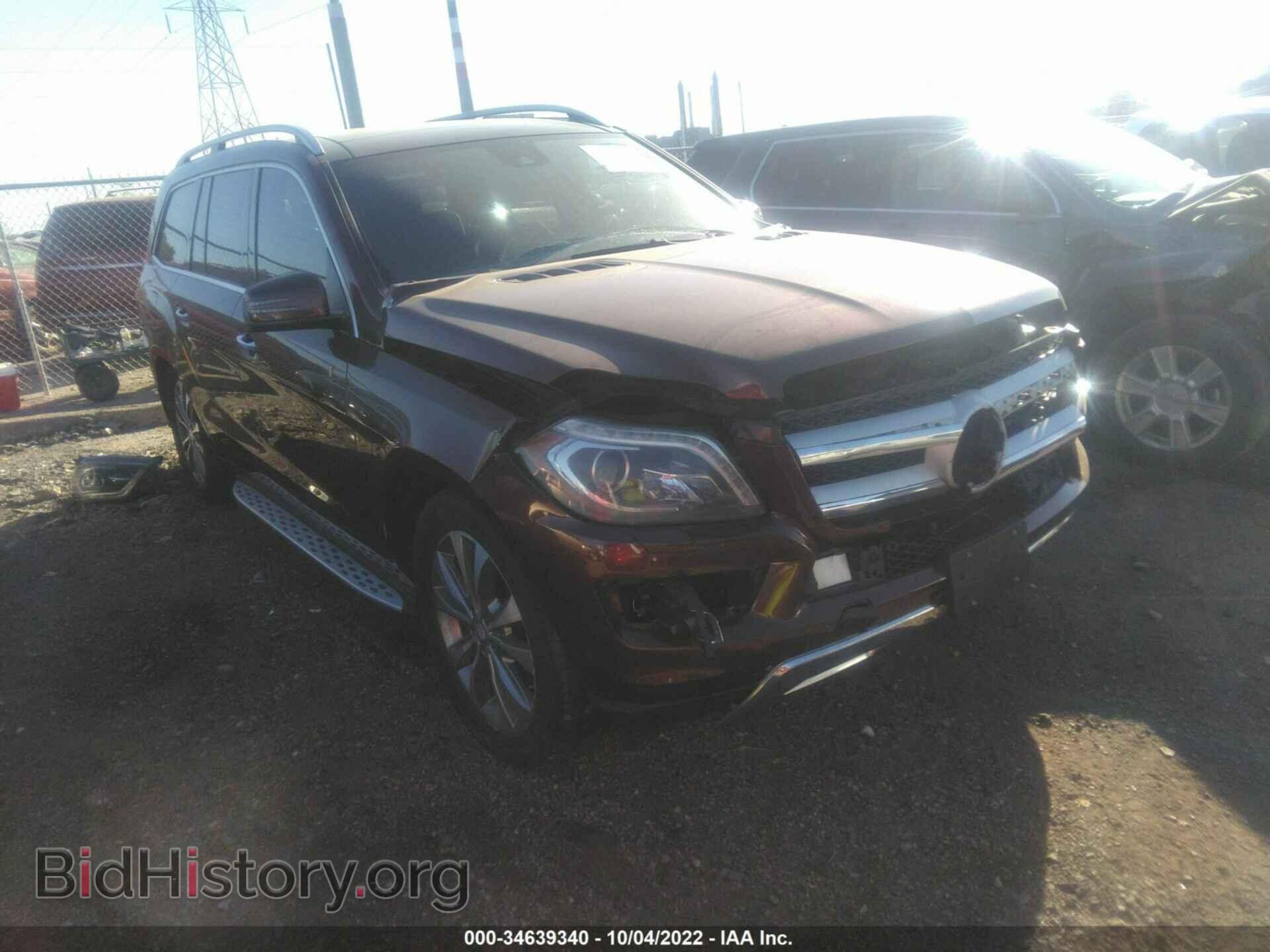 Photo 4JGDF7CE1EA314575 - MERCEDES-BENZ GL-CLASS 2014