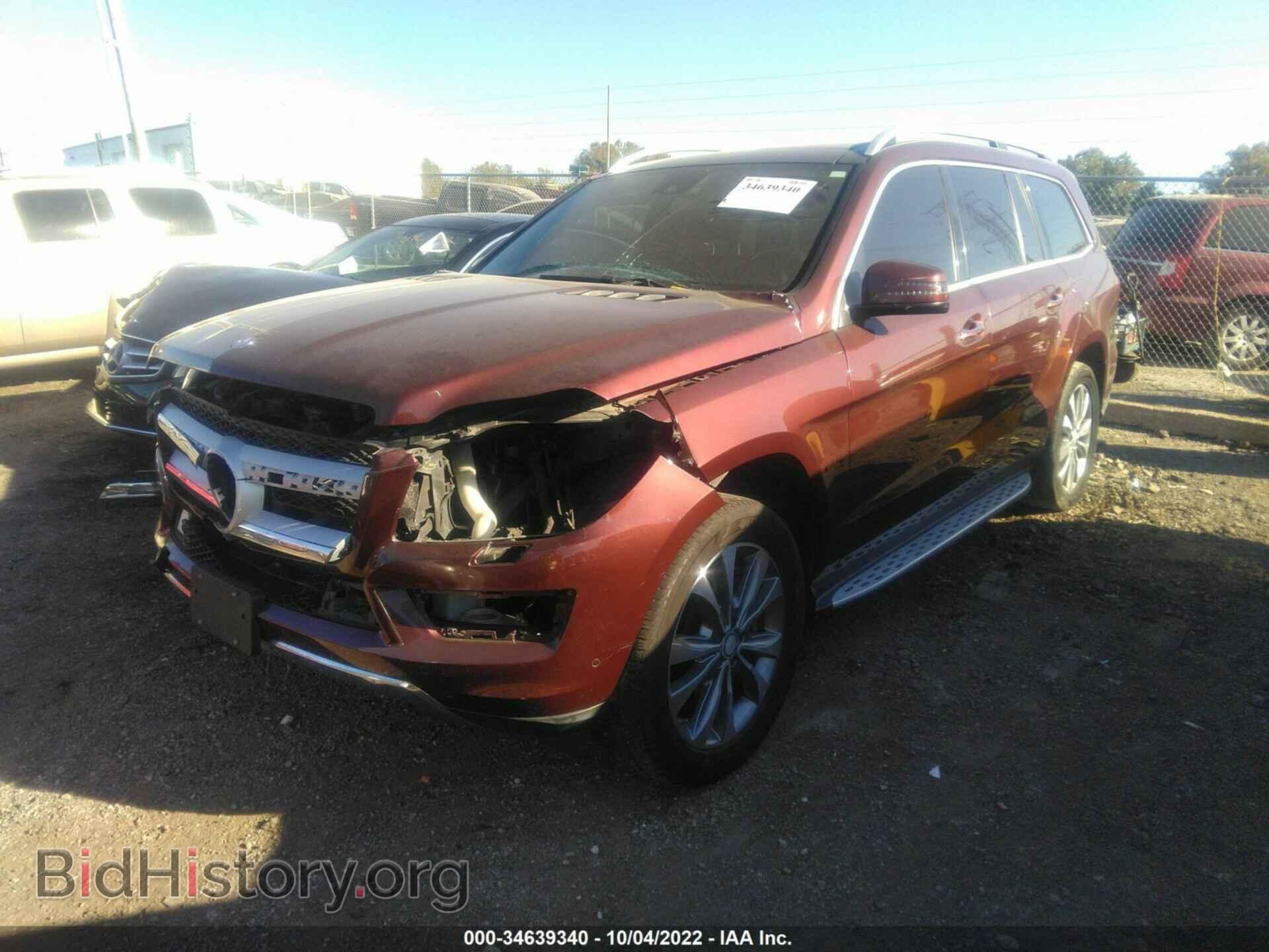 2014 MERCEDES-BENZ GL-CLASS - VIN: 4JGDF7CE1EA314575 - Фото 2
