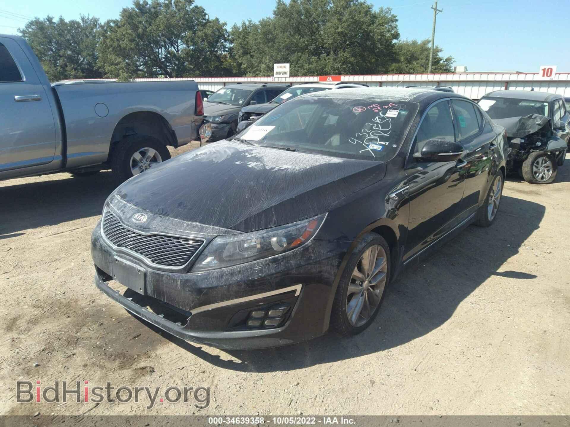 2015 KIA OPTIMA - VIN: 5XXGR4A67FG432364 - Фото 2