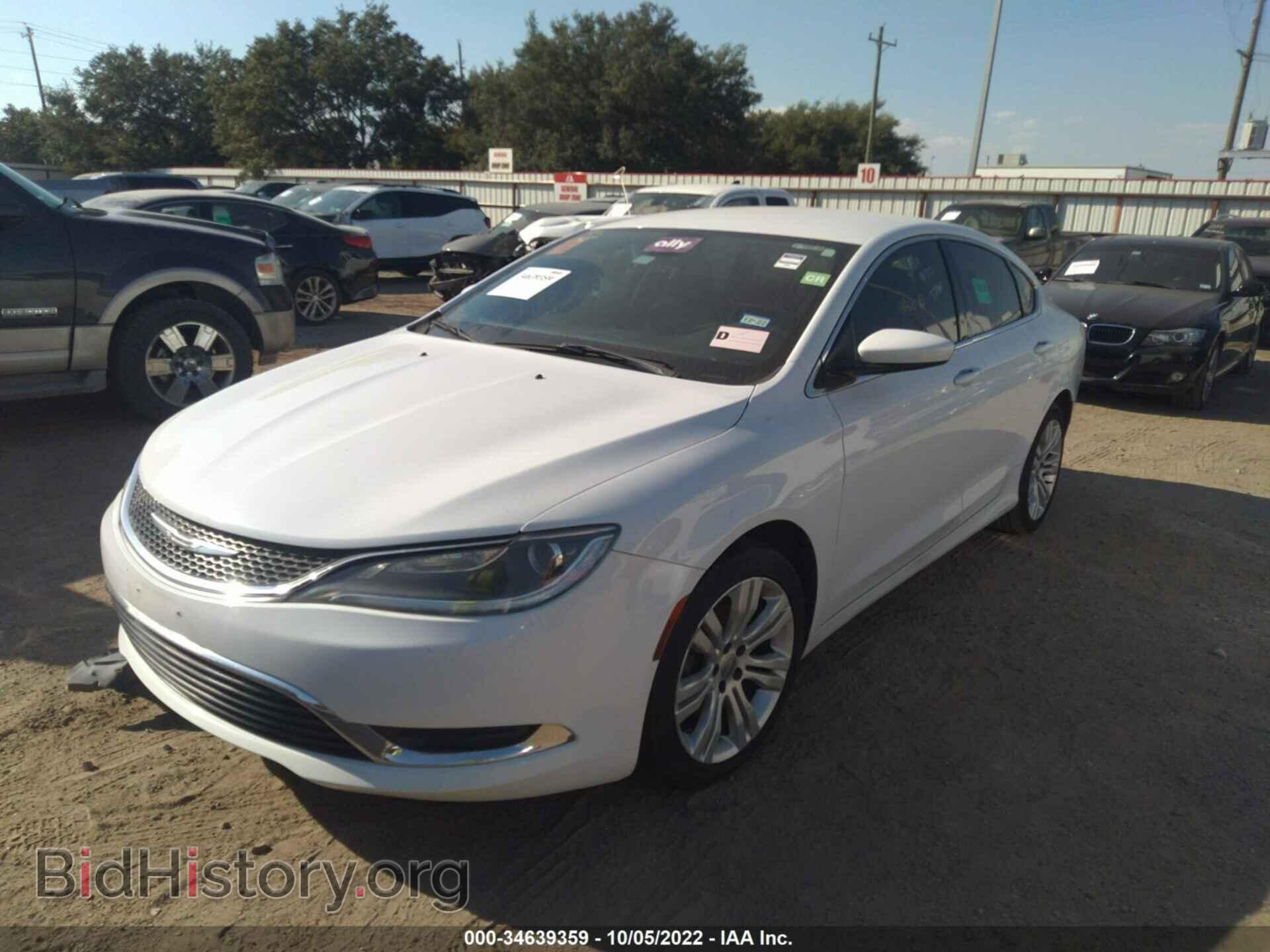 2016 CHRYSLER 200 - VIN: 1C3CCCAB7GN134320 - Фото 2