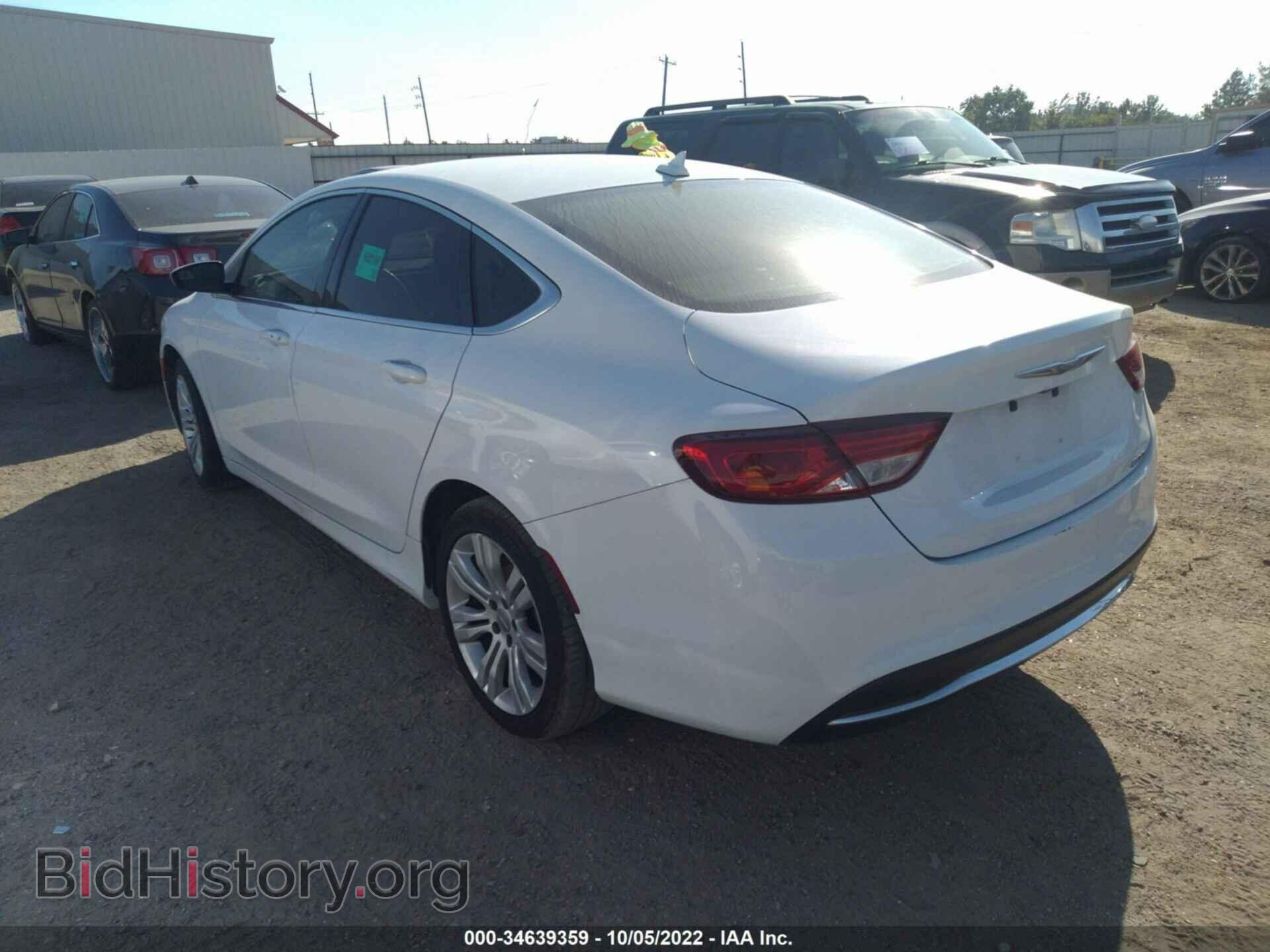 2016 CHRYSLER 200 - VIN: 1C3CCCAB7GN134320 - Фото 3