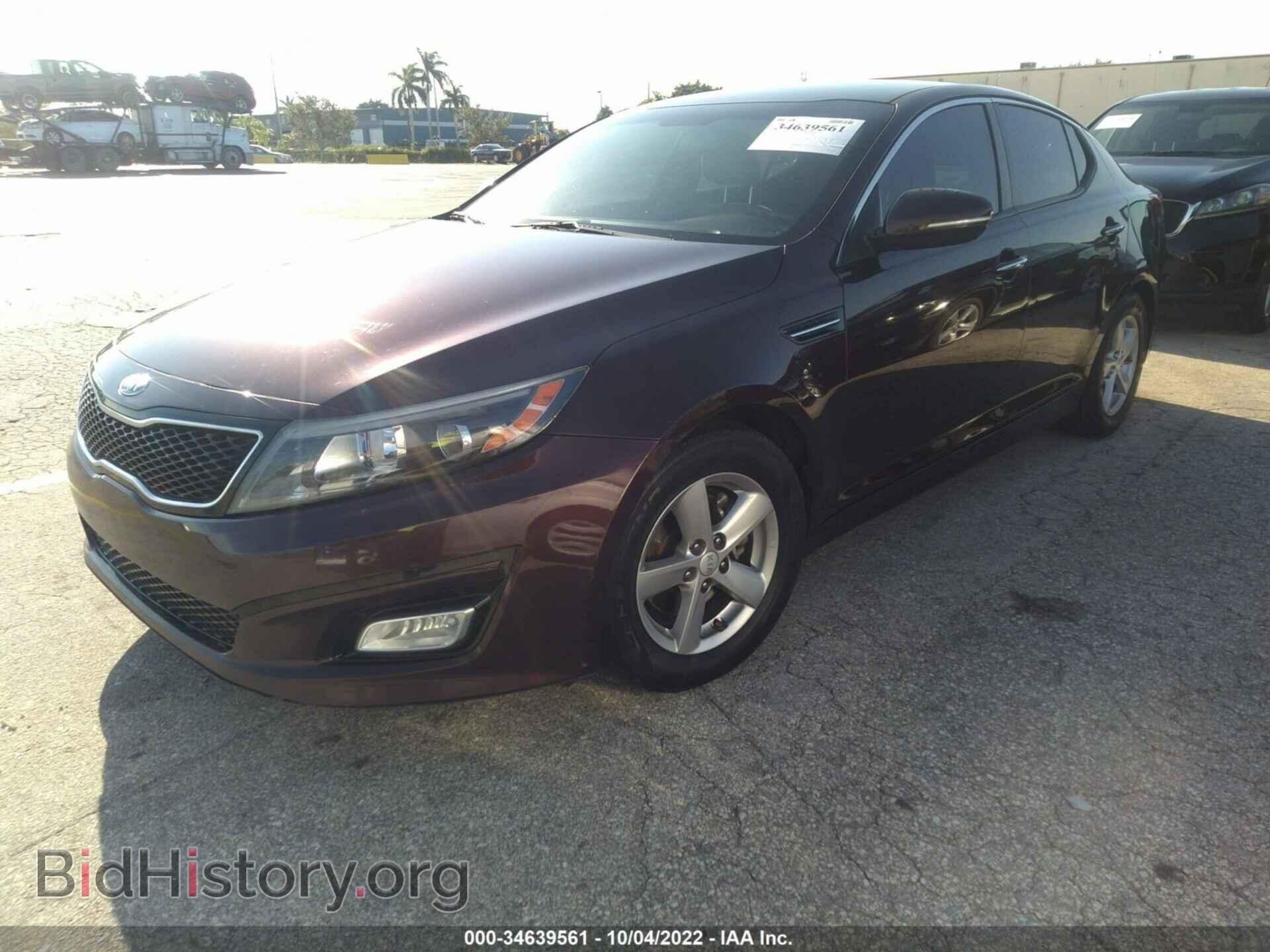 2014 KIA OPTIMA - VIN: 5XXGM4A79EG319988 - Фото 2