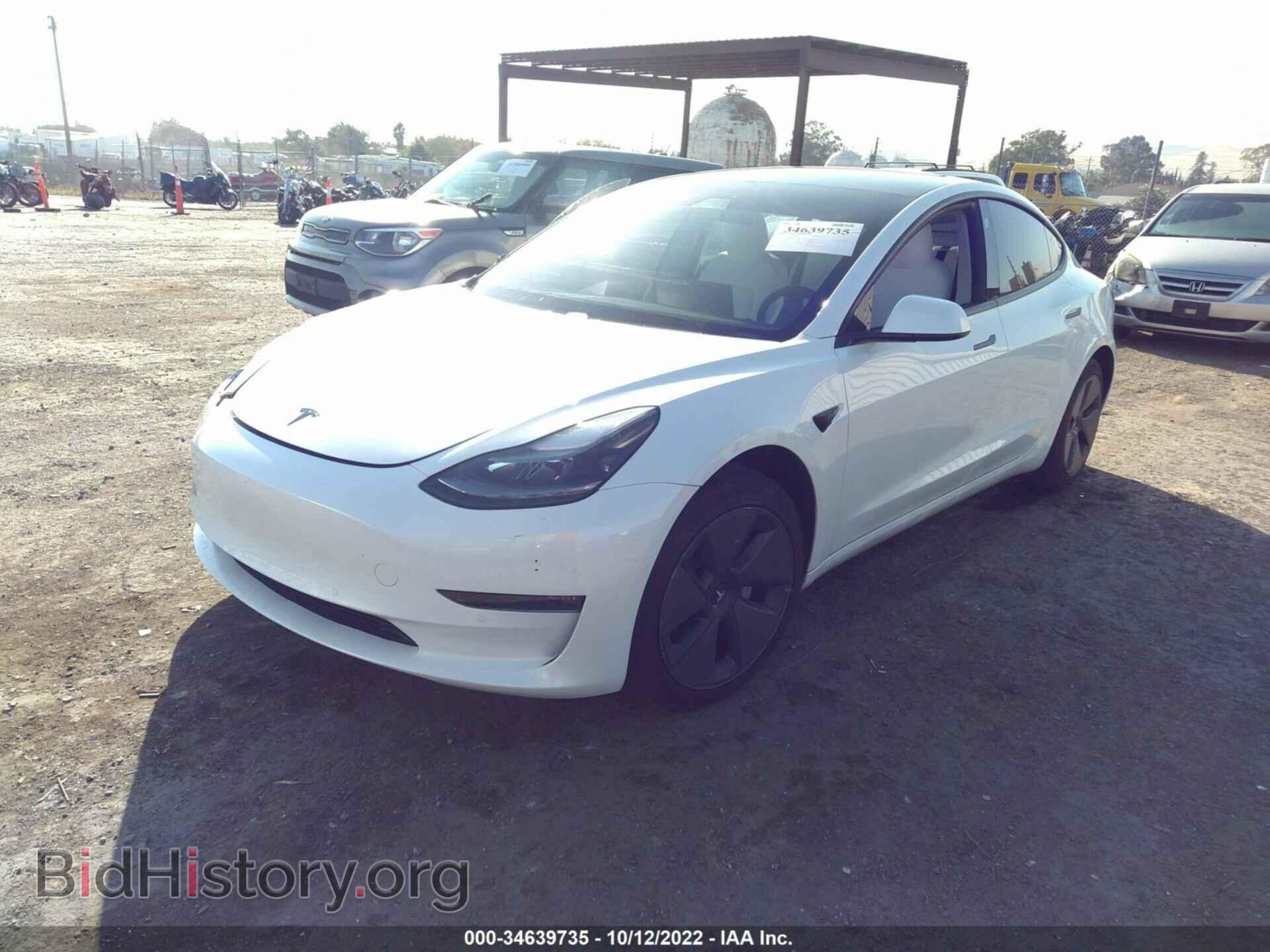 2021 TESLA MODEL 3 - VIN: 5YJ3E1EB6MF925792 - Фото 2