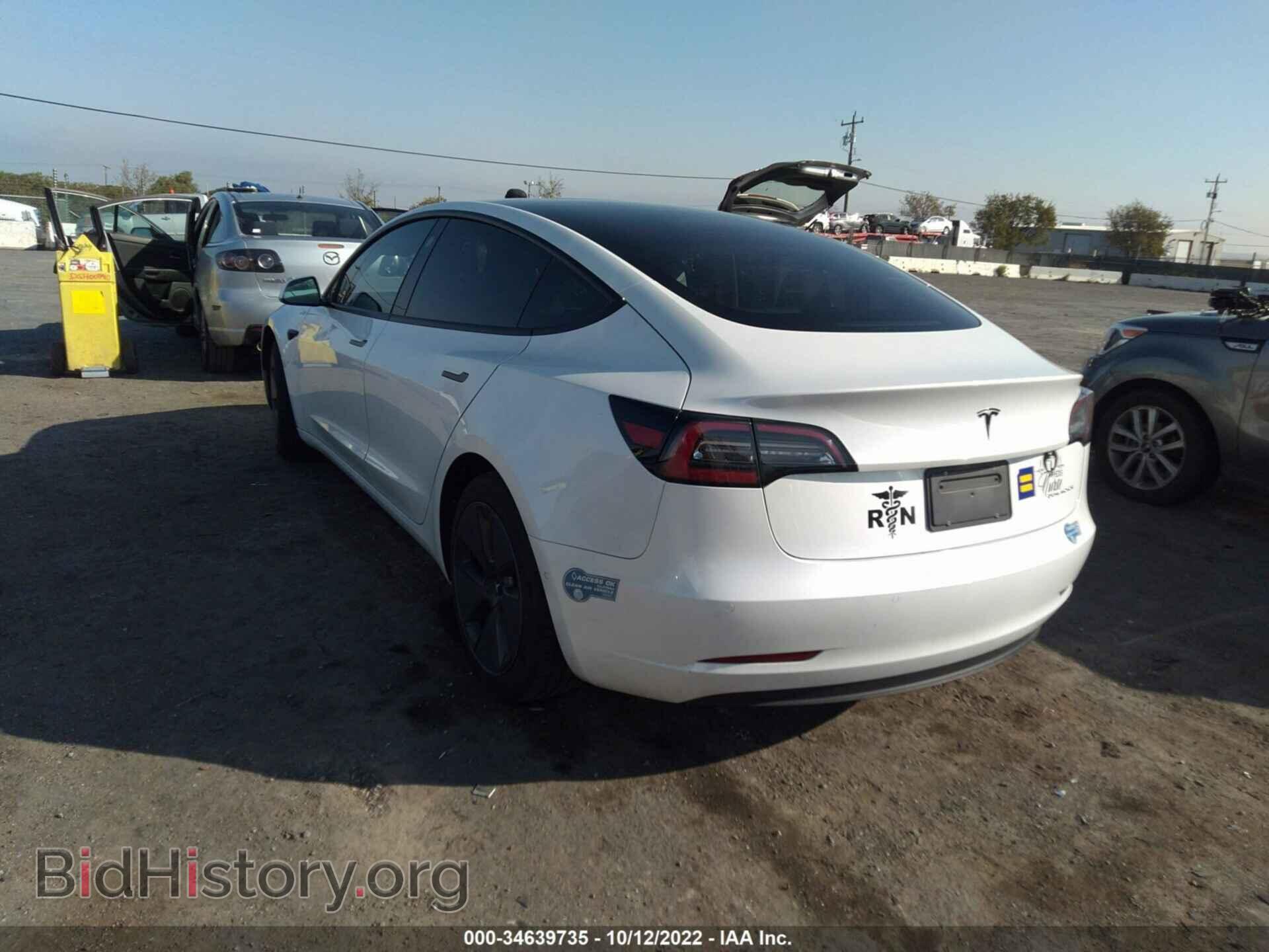 2021 TESLA MODEL 3 - VIN: 5YJ3E1EB6MF925792 - Фото 3