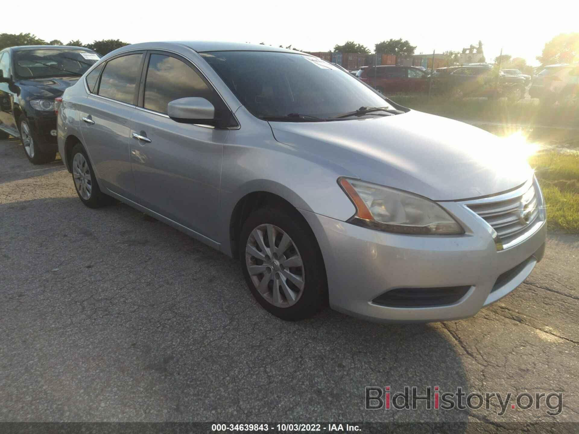 Photo 3N1AB7AP2DL689490 - NISSAN SENTRA 2013