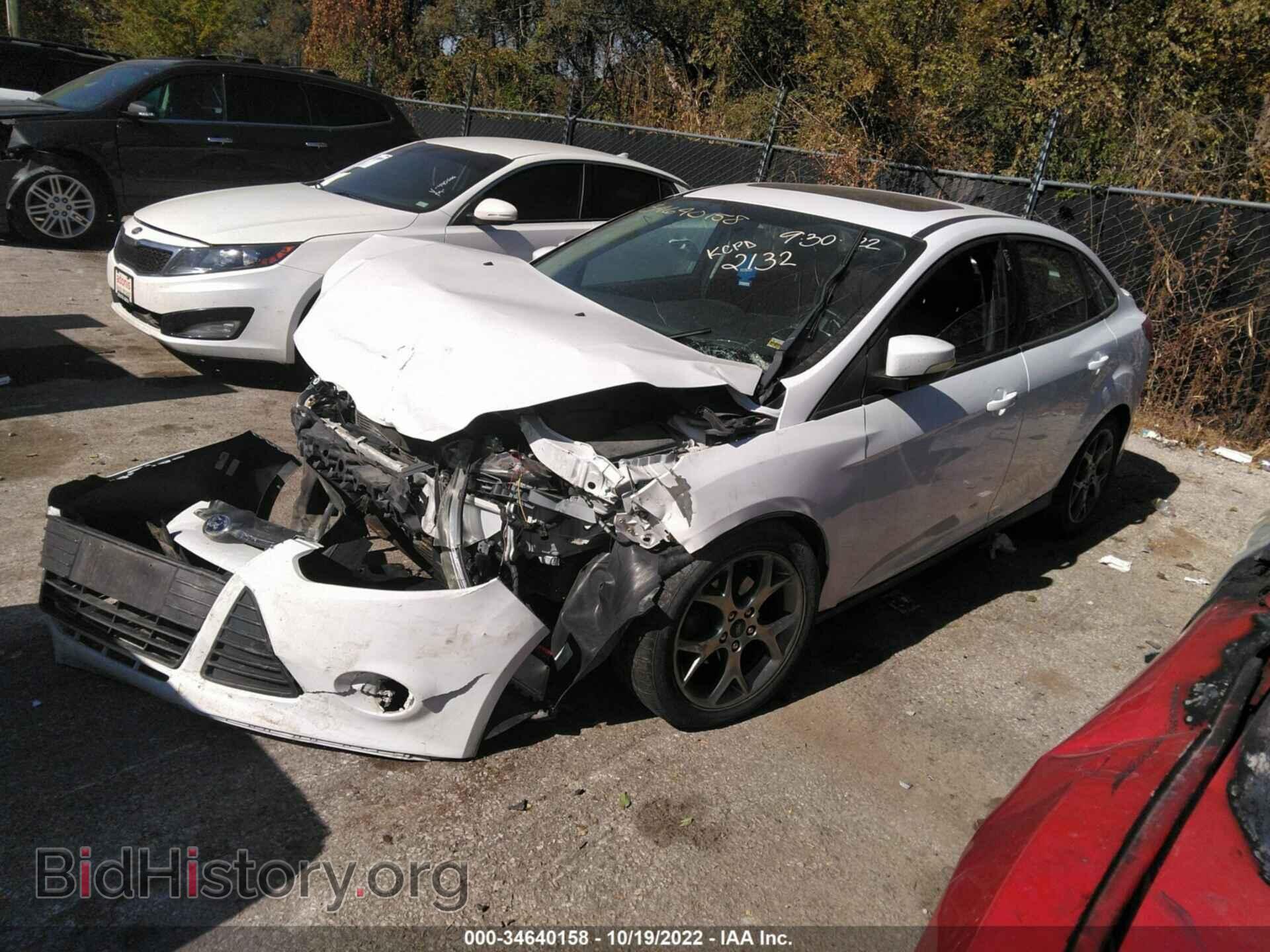 2013 FORD FOCUS - VIN: 1FADP3F20DL302132 - Фото 2