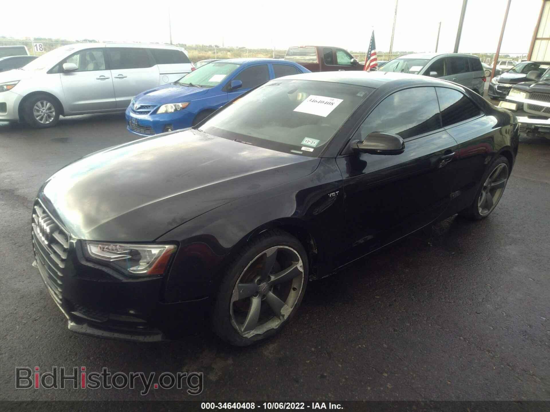 2014 AUDI A5 - VIN: WAULFAFRXEA068635 - Фото 2
