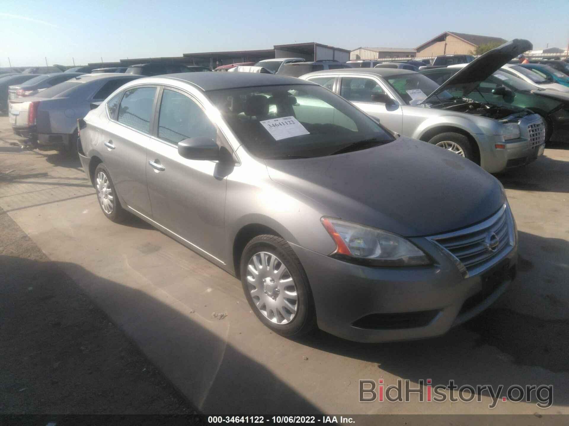 Photo 3N1AB7AP6EY220522 - NISSAN SENTRA 2014