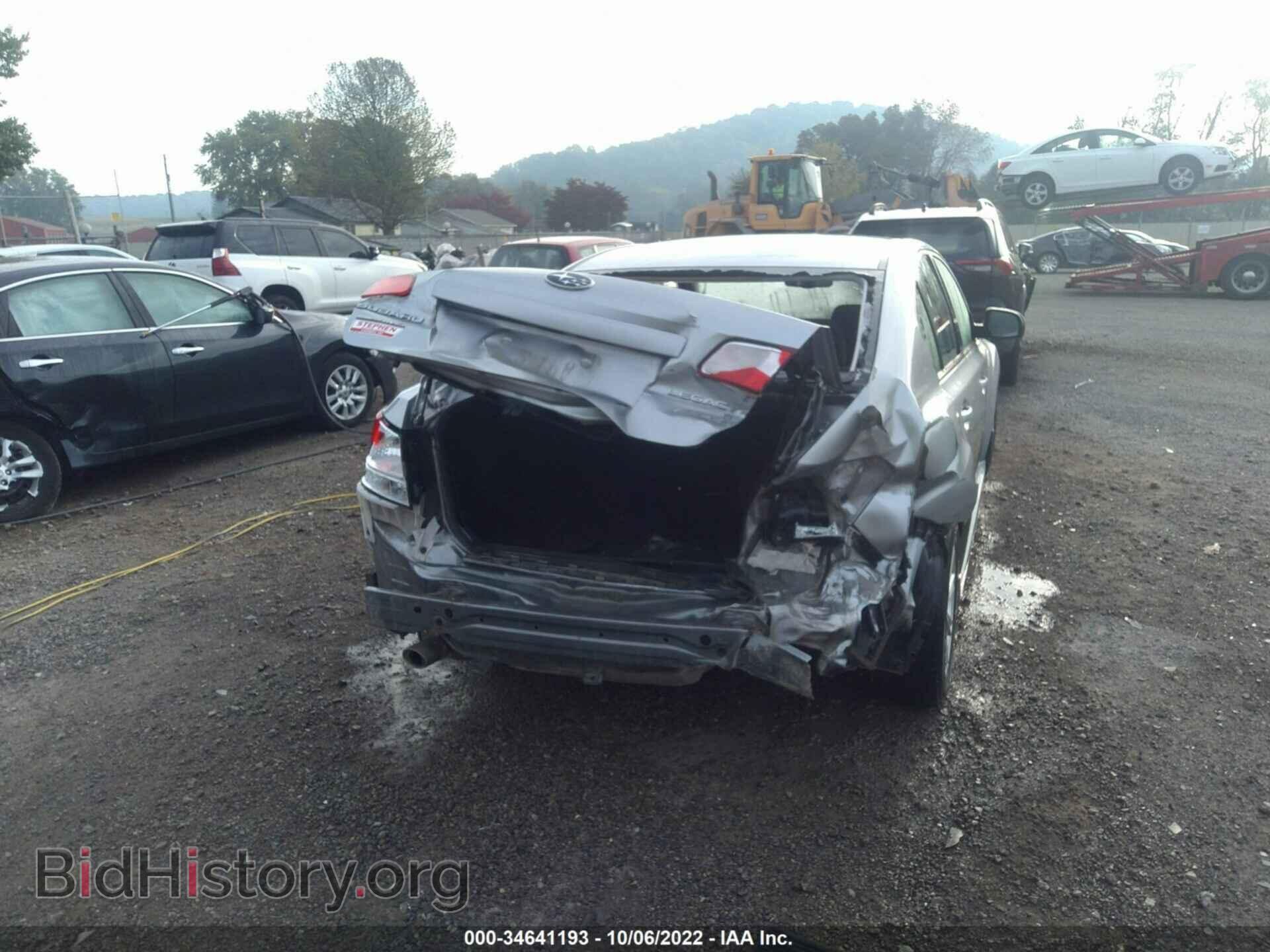 2012 SUBARU LEGACY - VIN: 4S3BMBC60C3042048 - Фото 6