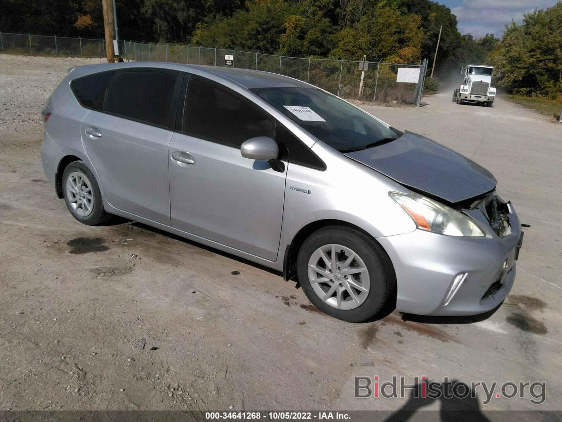 Photo JTDZN3EU6C3080235 - TOYOTA PRIUS V 2012