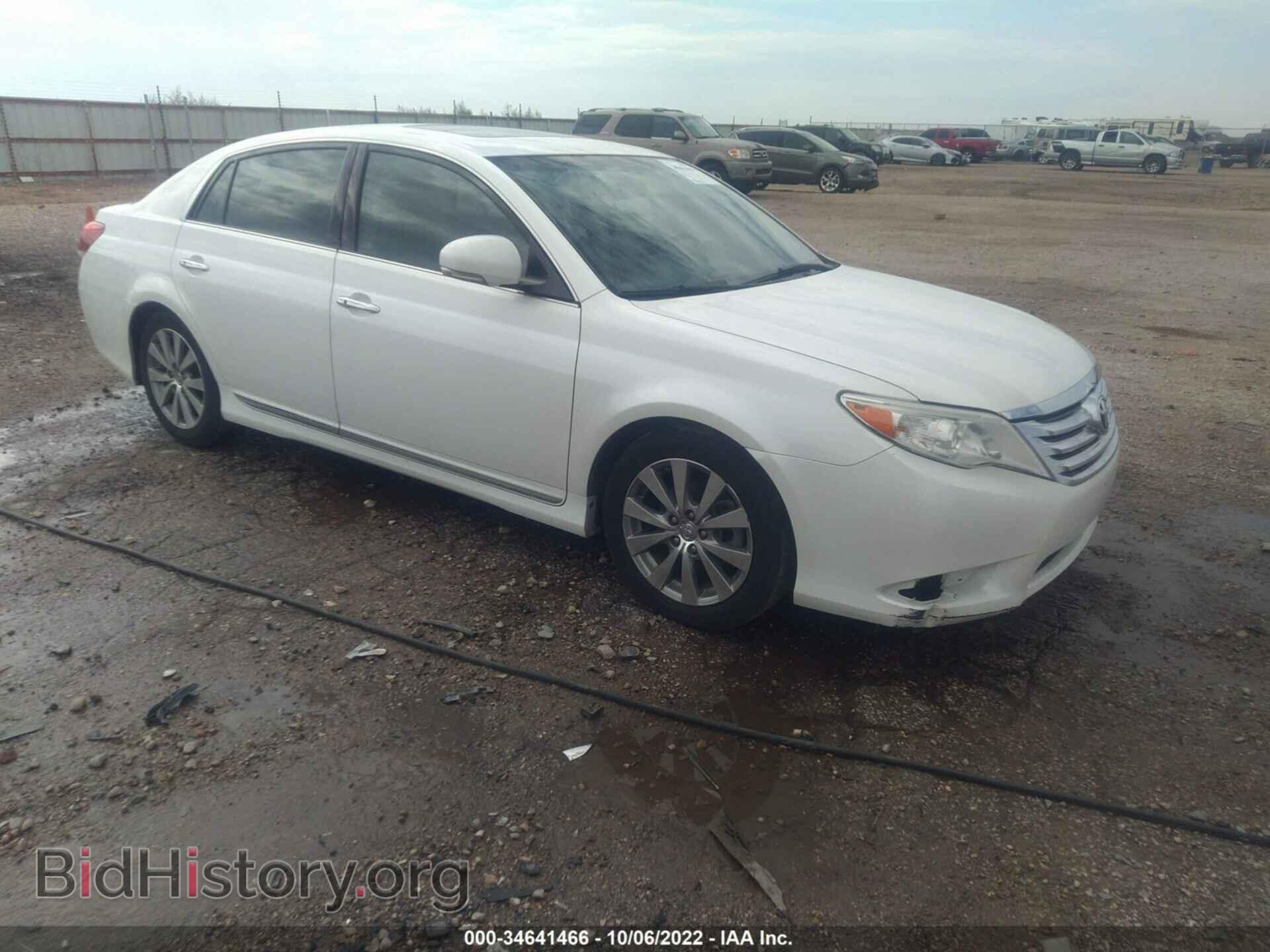 Фотография 4T1BK3DB2BU396178 - TOYOTA AVALON 2011