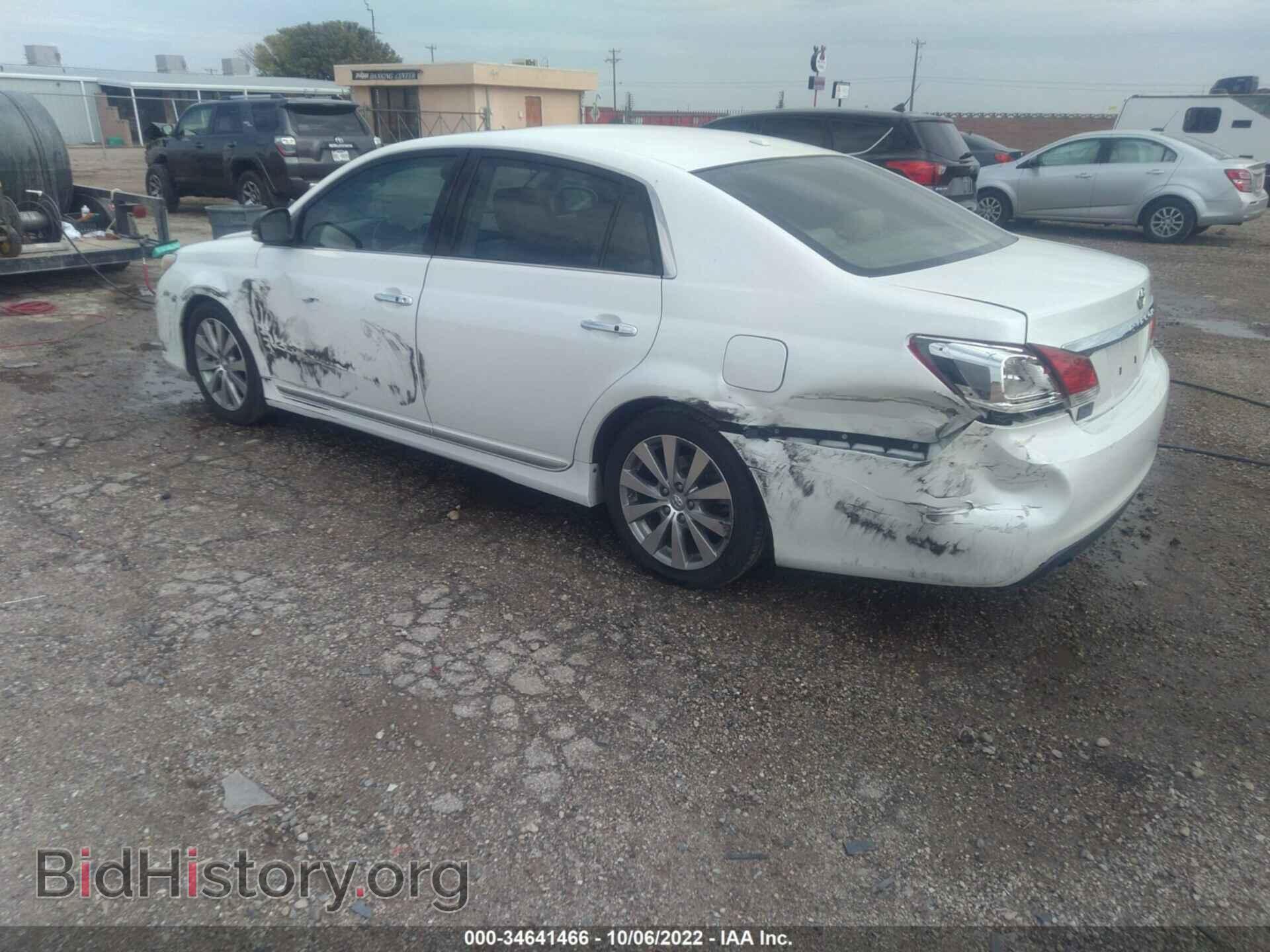 2011 TOYOTA AVALON - VIN: 4T1BK3DB2BU396178 - Фото 3