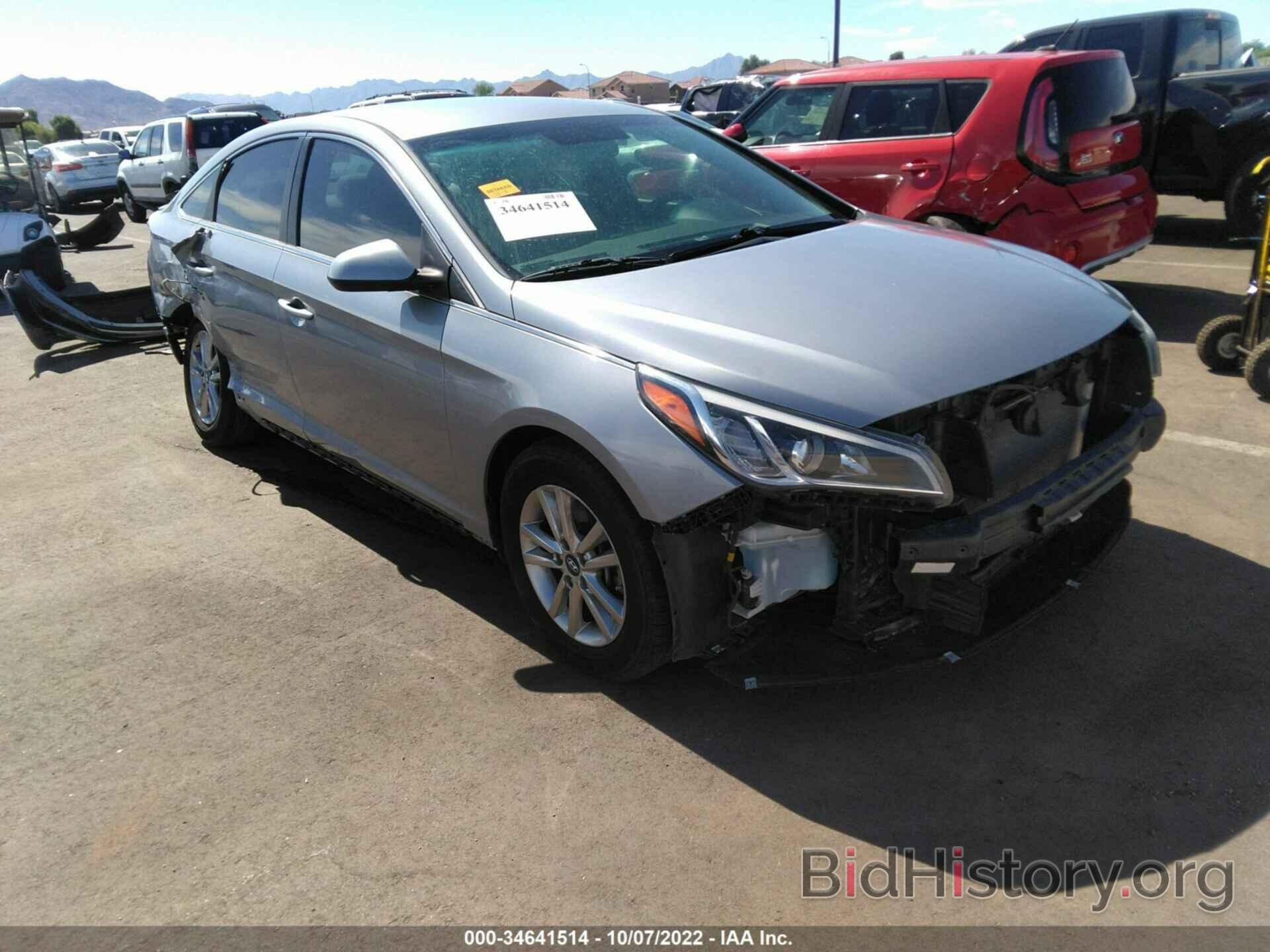 Photo 5NPE24AF8HH483827 - HYUNDAI SONATA 2017