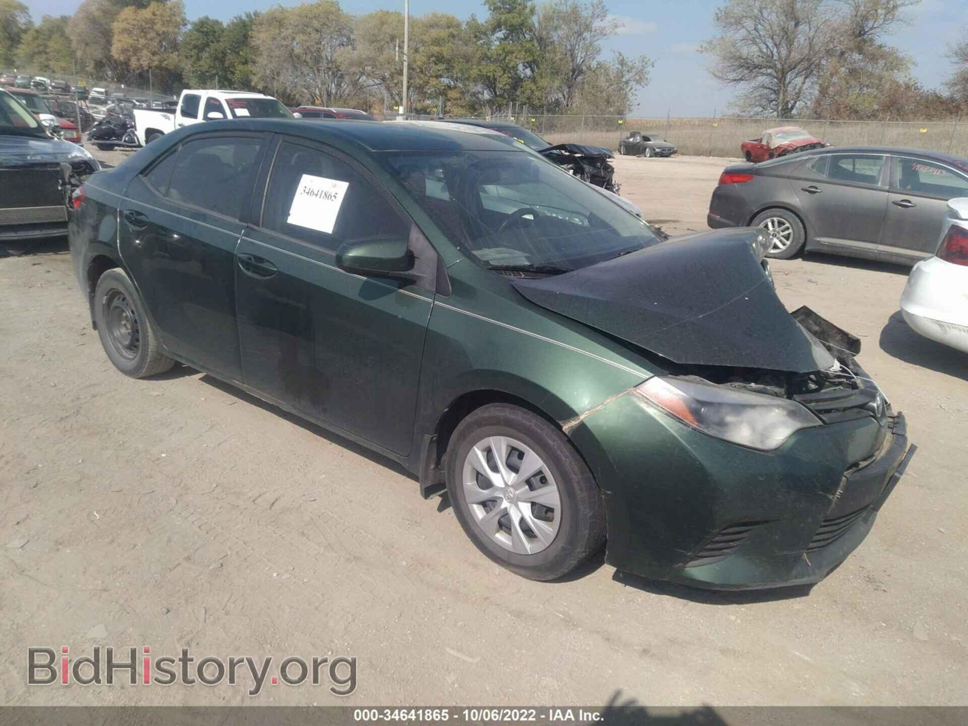 Photo 2T1BPRHEXEC062155 - TOYOTA COROLLA 2014