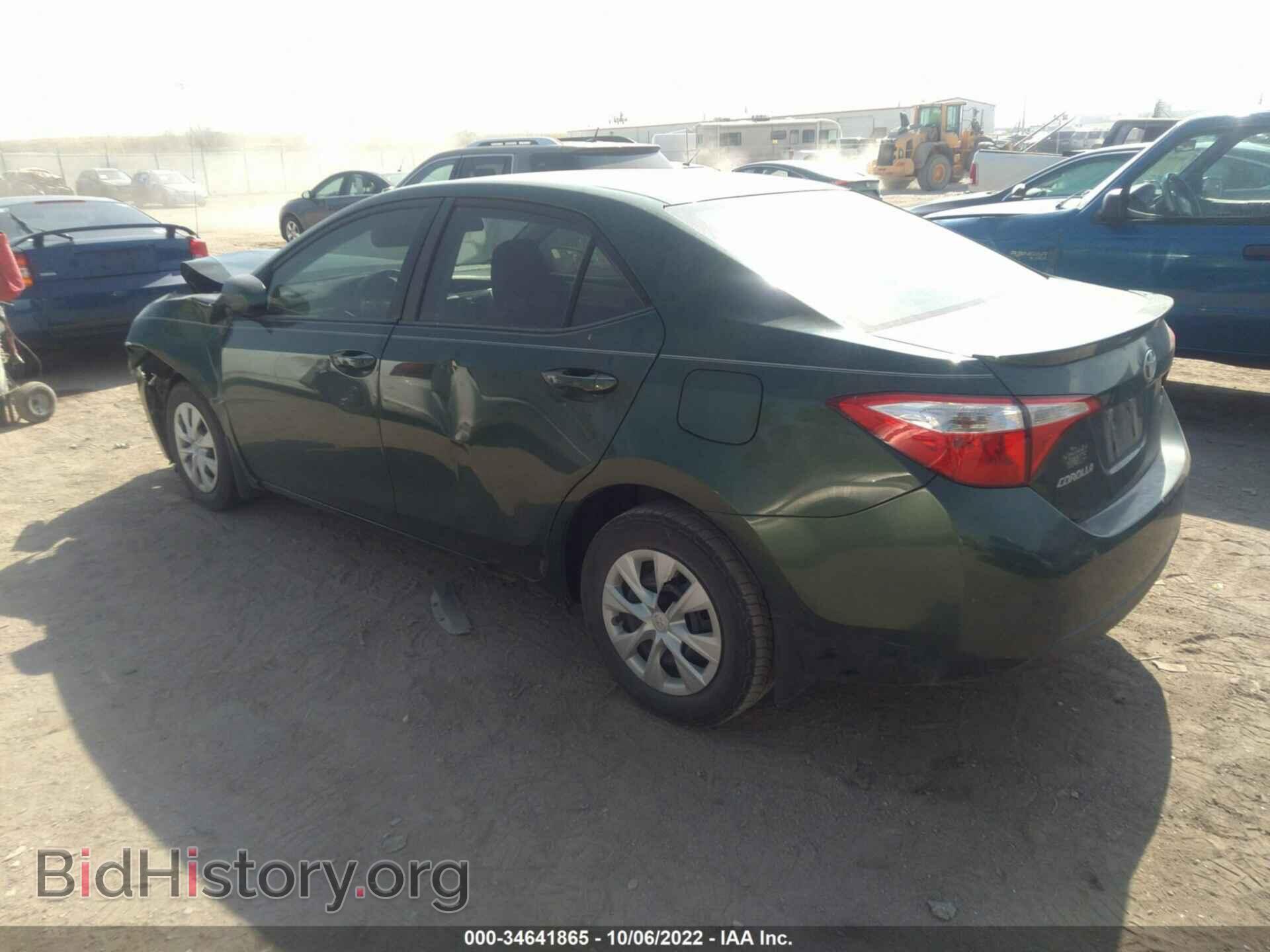2014 TOYOTA COROLLA - VIN: 2T1BPRHEXEC062155 - Фото 3