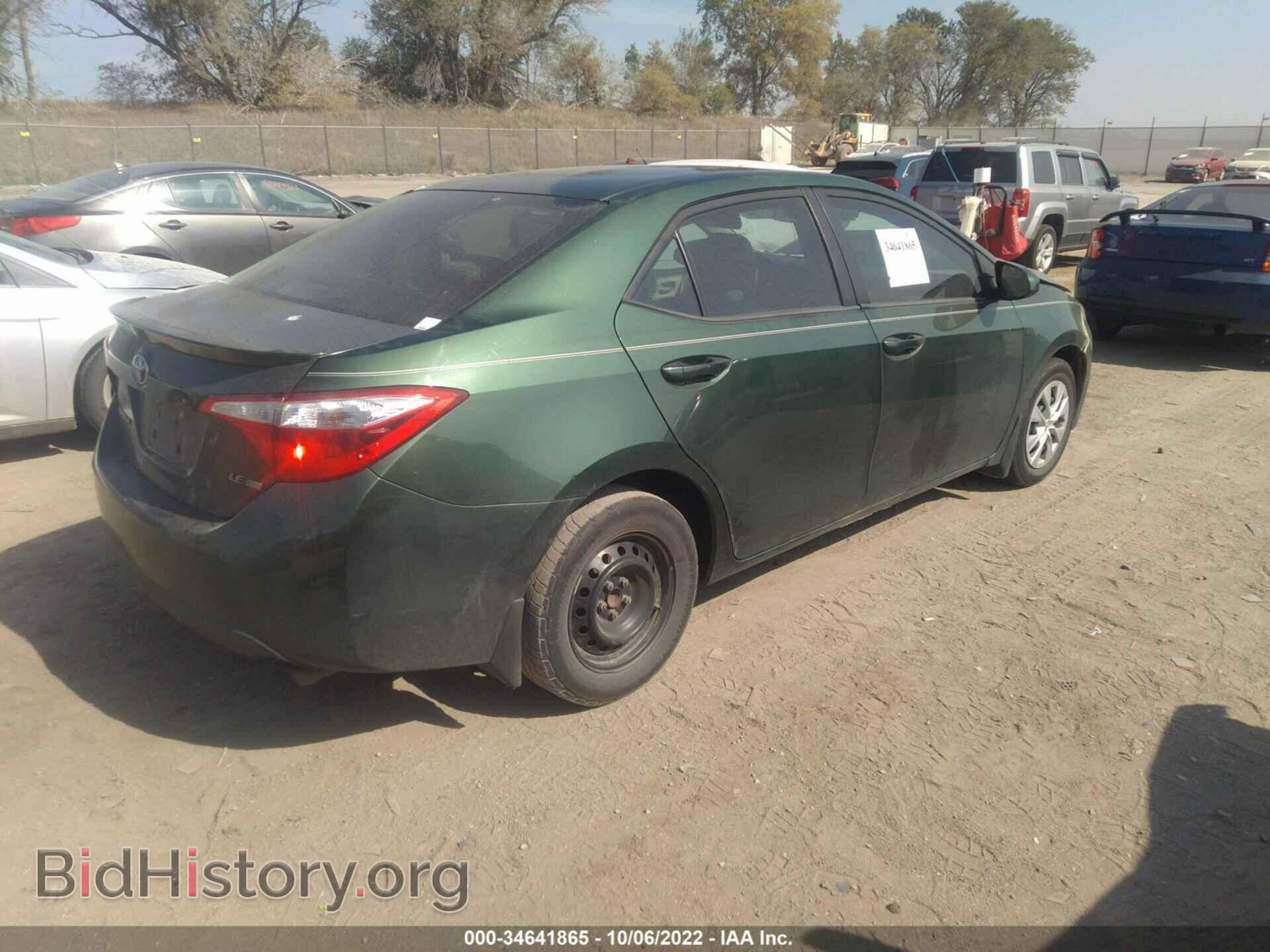 2014 TOYOTA COROLLA - VIN: 2T1BPRHEXEC062155 - Фото 4