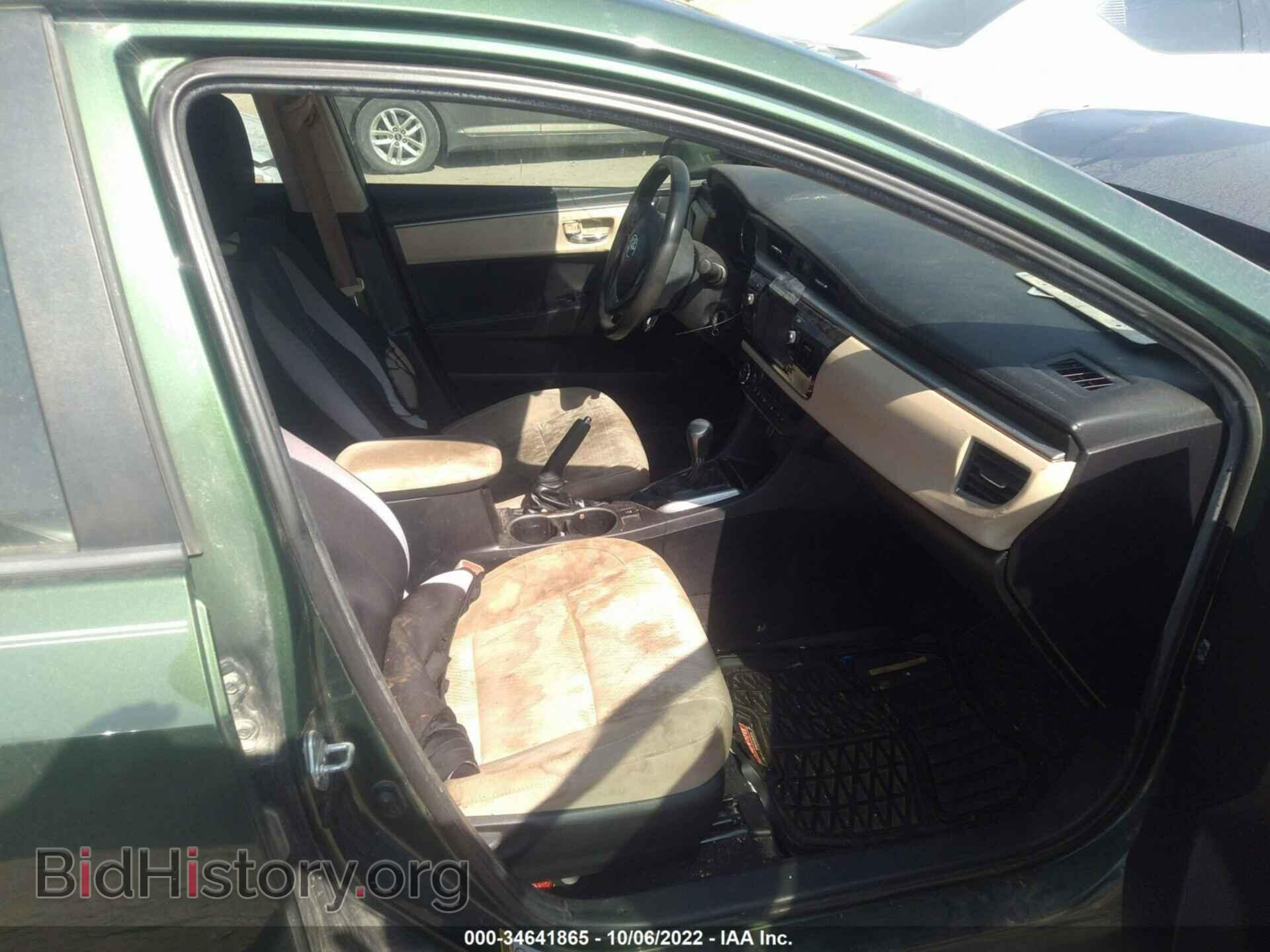 2014 TOYOTA COROLLA - VIN: 2T1BPRHEXEC062155 - Фото 5