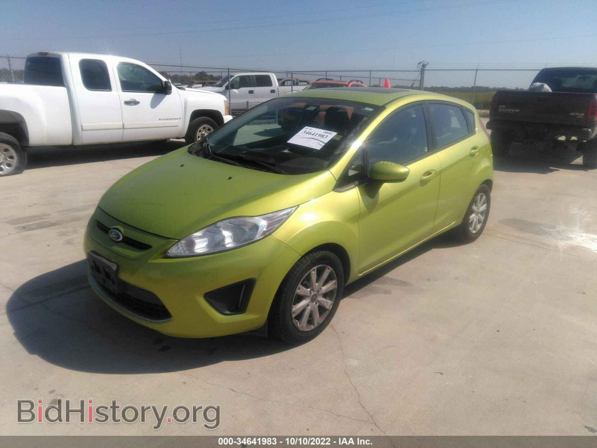 2012 FORD FIESTA - VIN: 3FADP4EJ2CM215795 - Фото 2