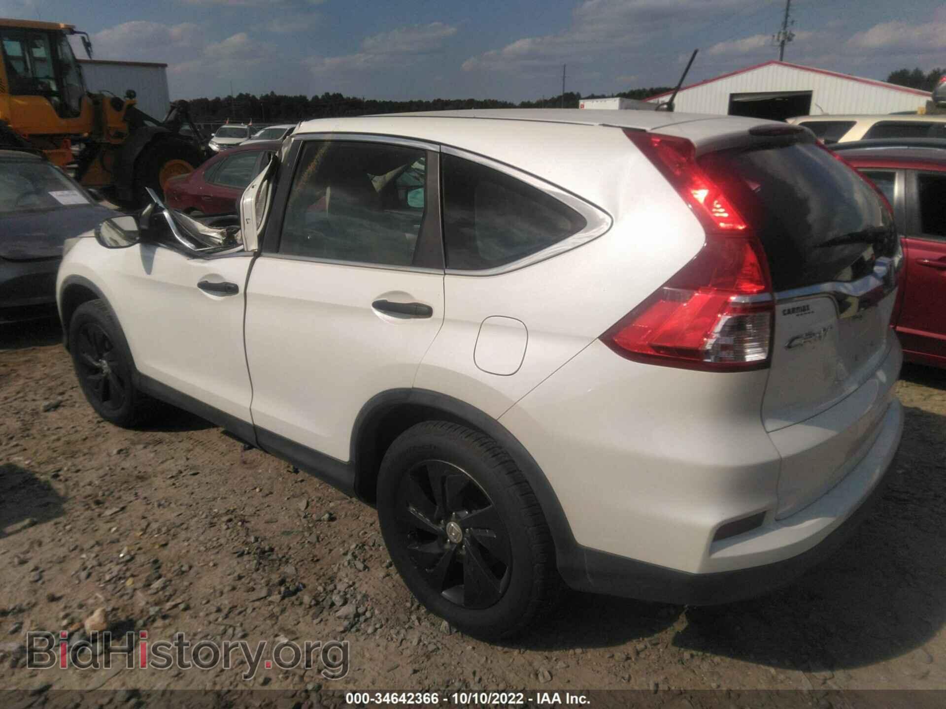 2016 HONDA CR-V - VIN: 5J6RM4H33GL008002 - Фото 3