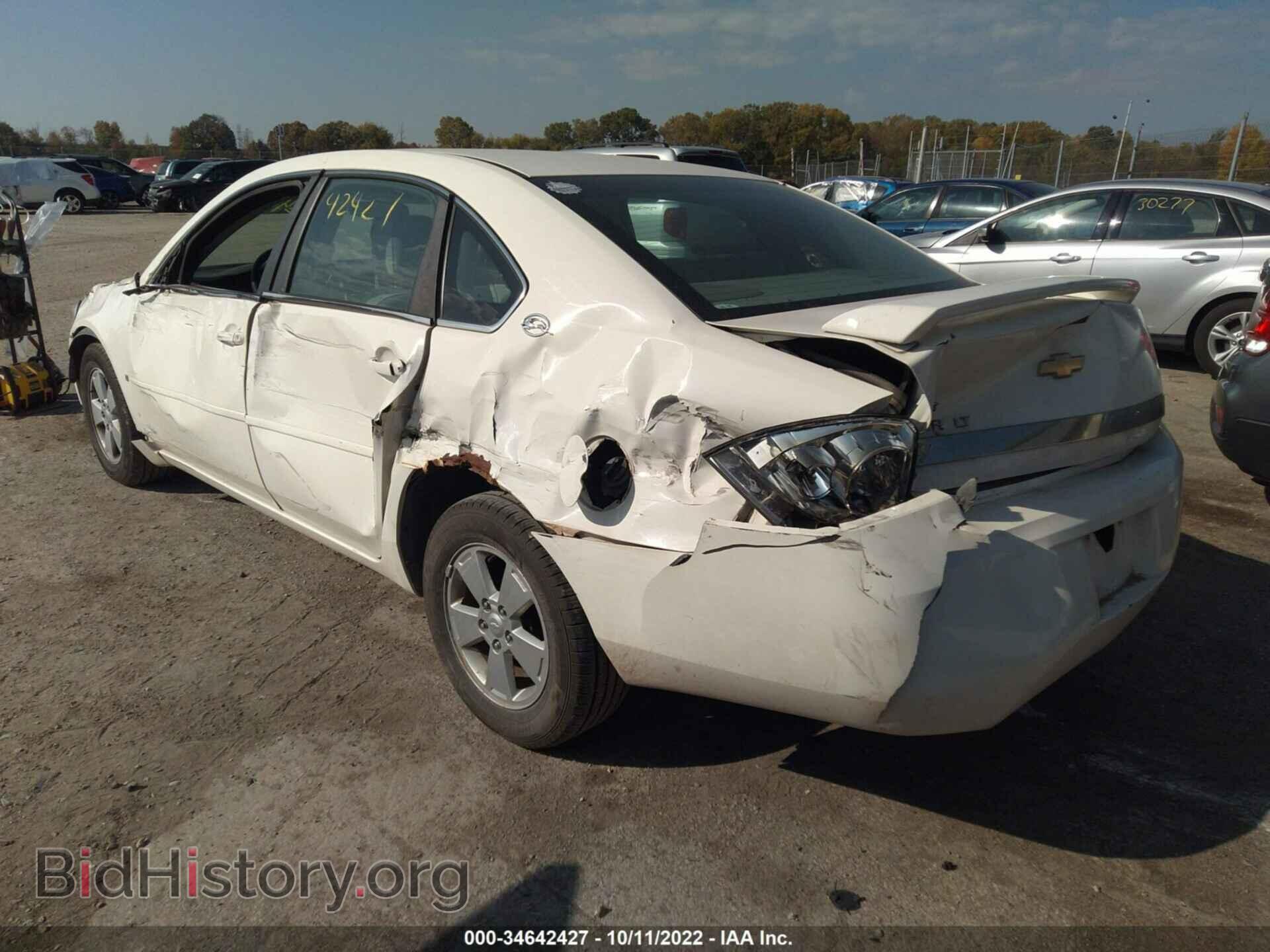 2008 CHEVROLET IMPALA - VIN: 2G1WT55N781287851 - Фото 3