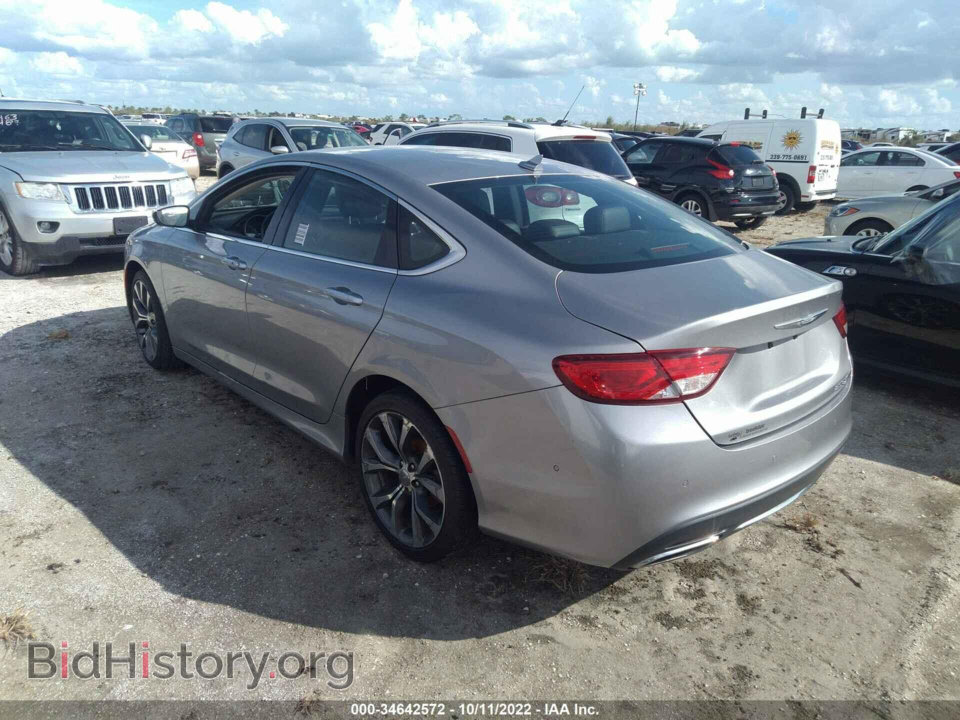 2015 CHRYSLER 200 - VIN: 1C3CCCCG2FN509747 - Фото 3
