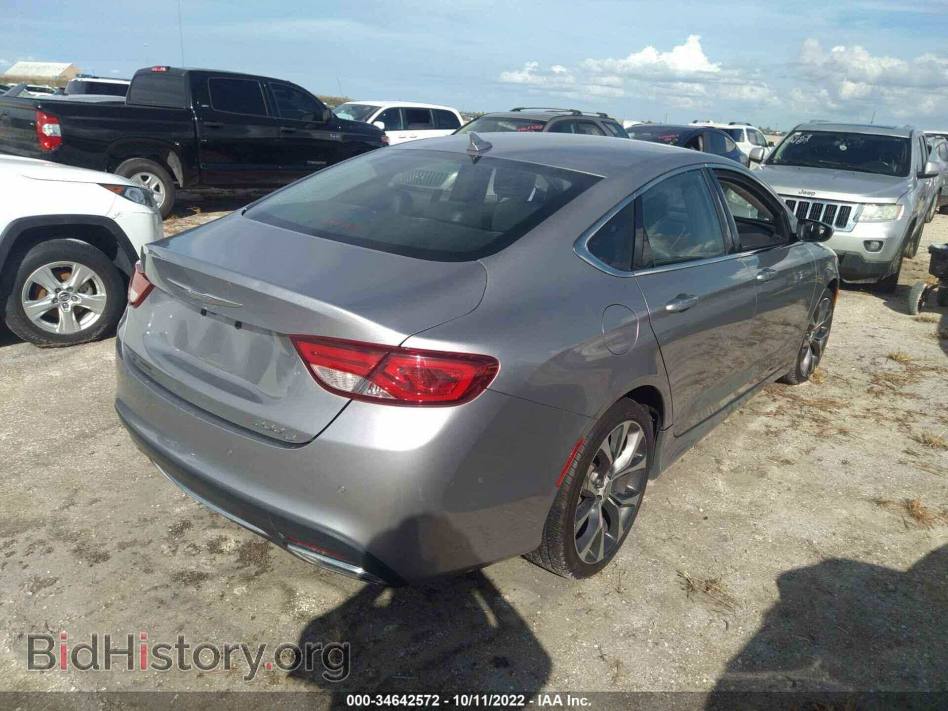 2015 CHRYSLER 200 - VIN: 1C3CCCCG2FN509747 - Фото 4