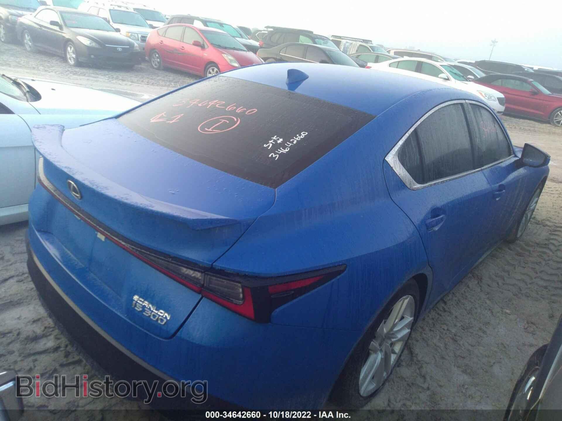 2022 LEXUS IS - VIN: JTHAA1D25N5120999 - Фото 4