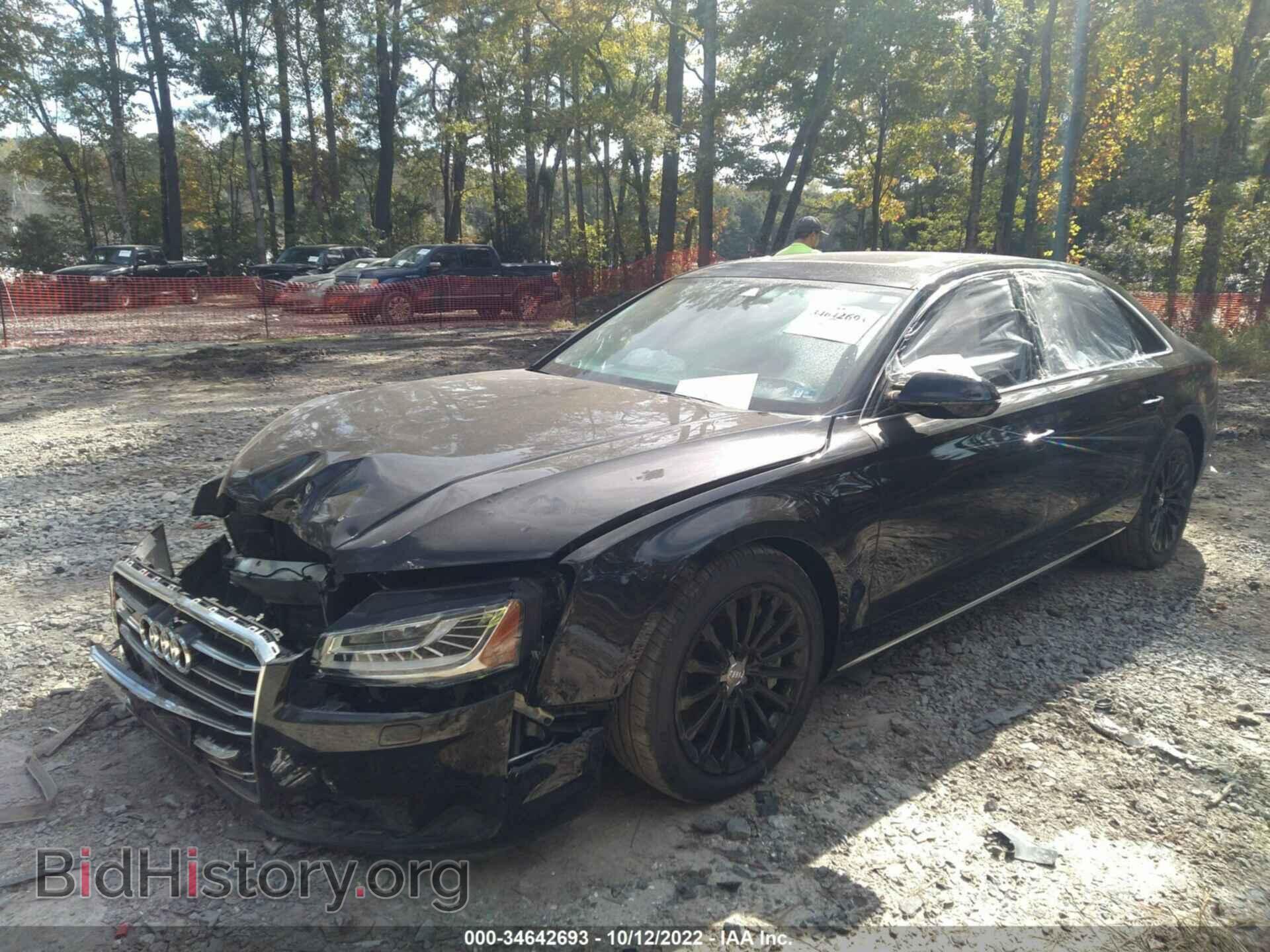 2016 AUDI A8 L - VIN: WAU34AFD7GN015008 - Фото 2