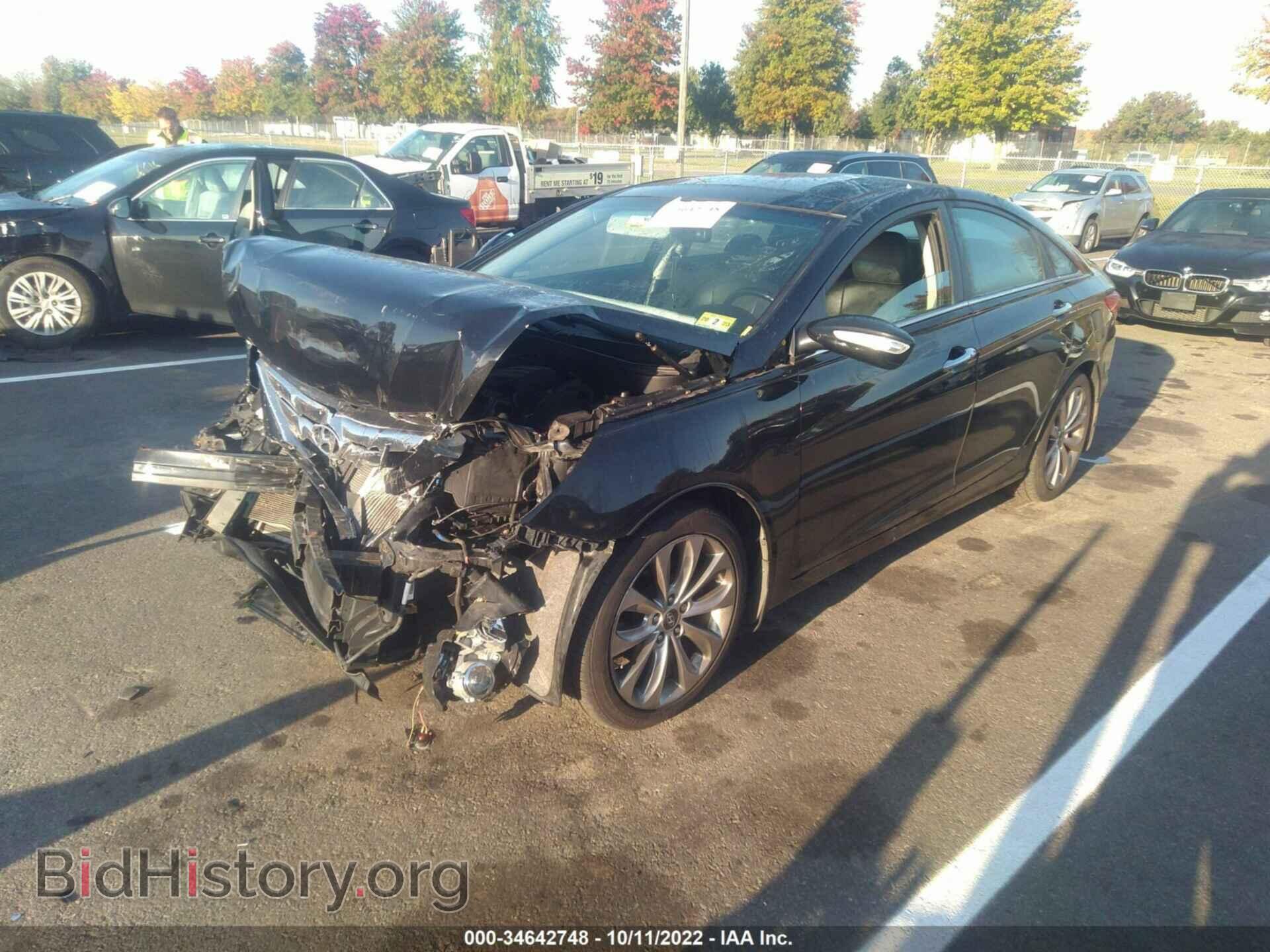 2012 HYUNDAI SONATA - VIN: 5NPEC4AB7CH454824 - Фото 2