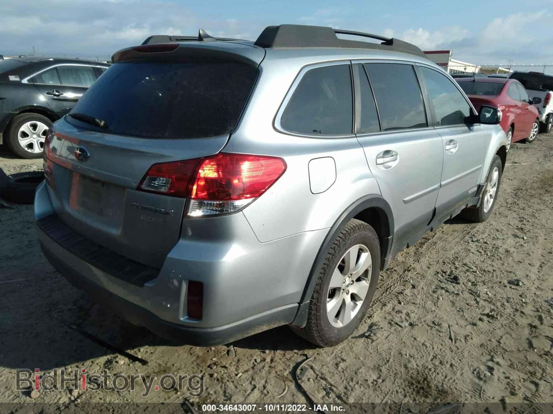 2012 SUBARU OUTBACK - VIN: 4S4BRBKC4C3210200 - Фото 4