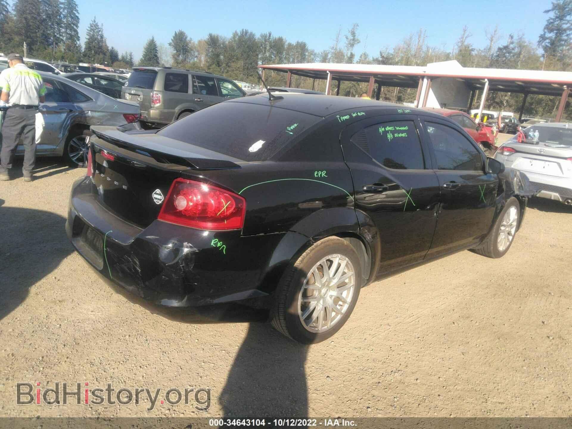 2014 DODGE AVENGER - VIN: 1C3CDZAB7EN202581 - Фото 4