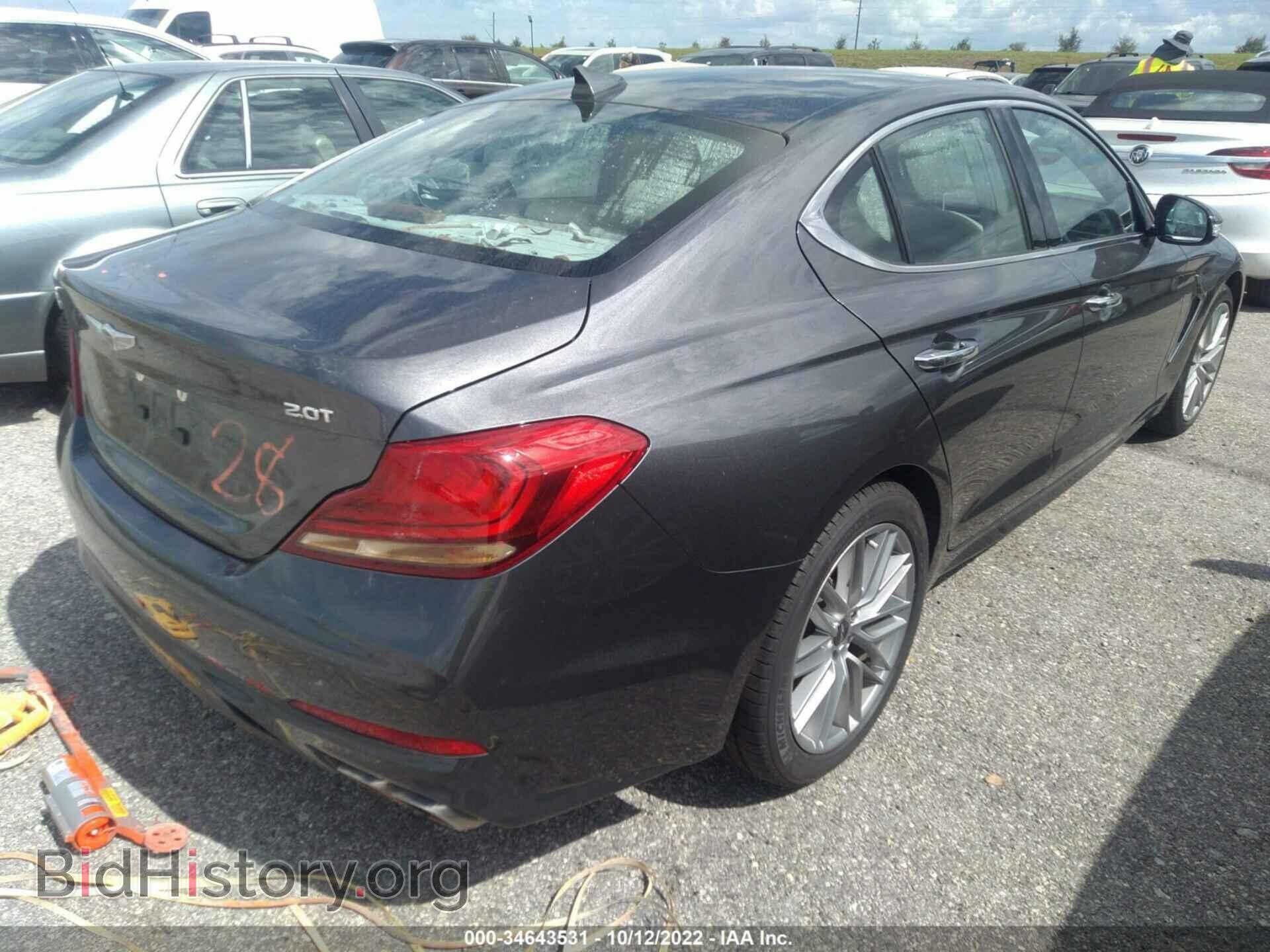 2020 GENESIS G70 - VIN: KMTG64LAXLU056258 - Фото 4