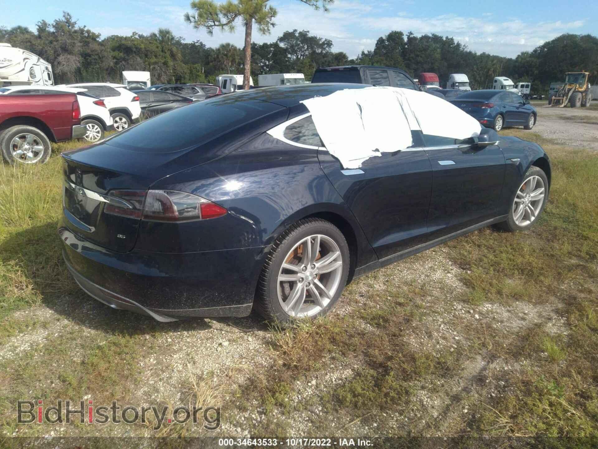 2014 TESLA MODEL S - VIN: 5YJSA1H13EFP38456 - Фото 4