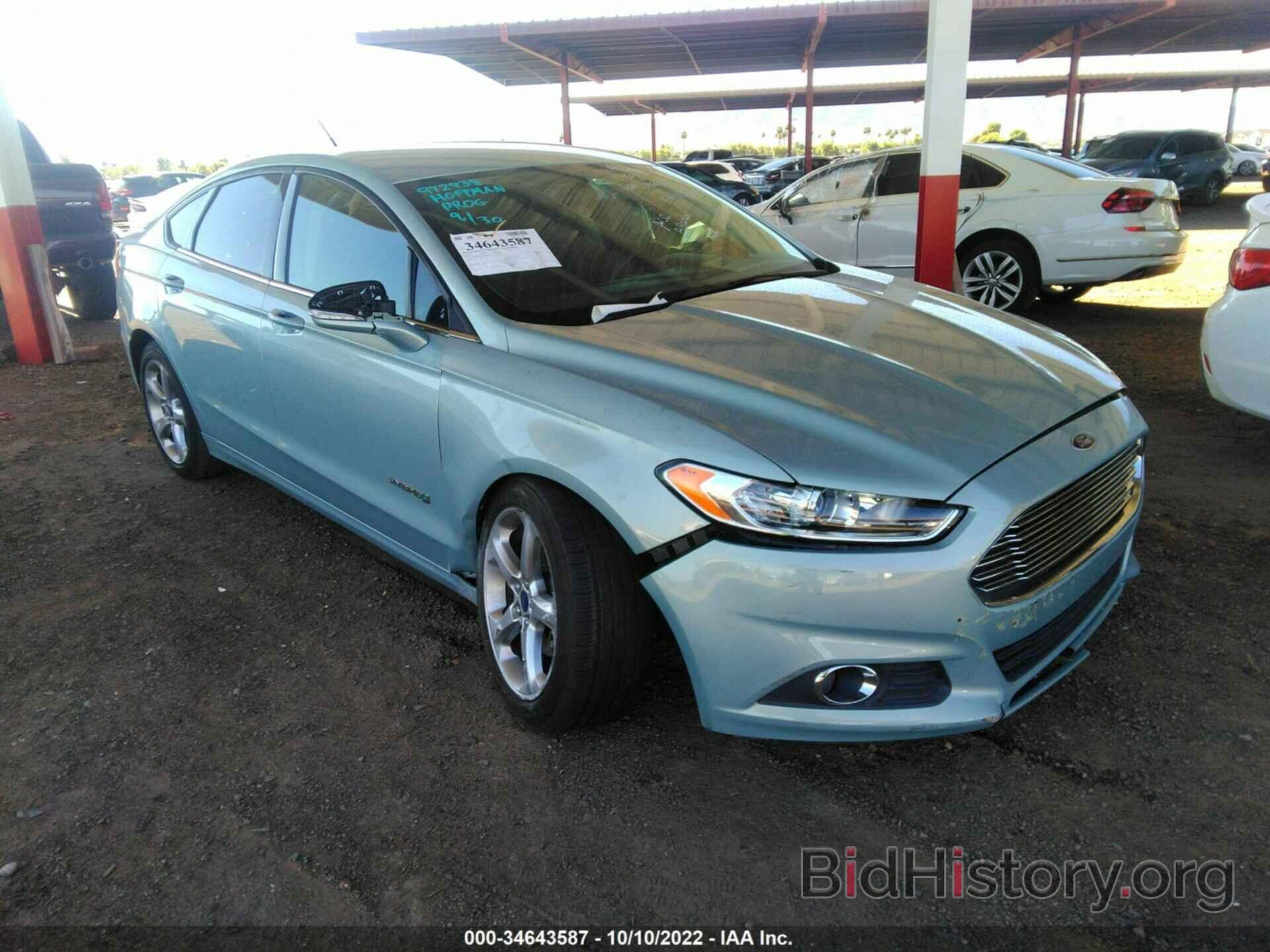 Photo 3FA6P0LUXDR356987 - FORD FUSION 2013