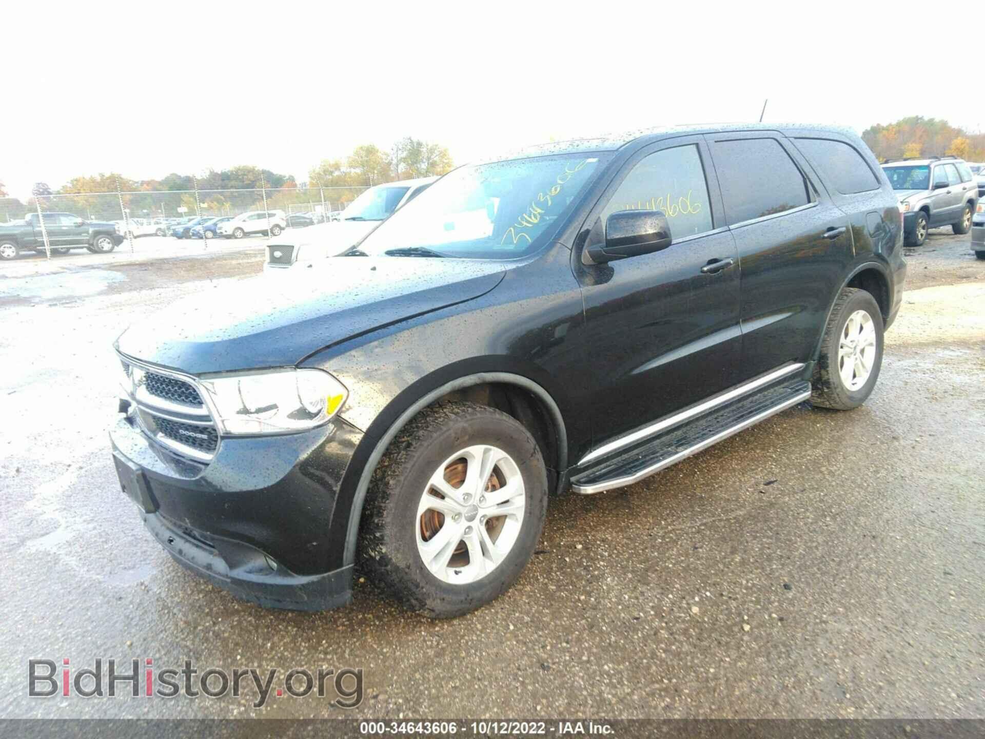 2012 DODGE DURANGO - VIN: 1C4RDJAG9CC122324 - Photo 2