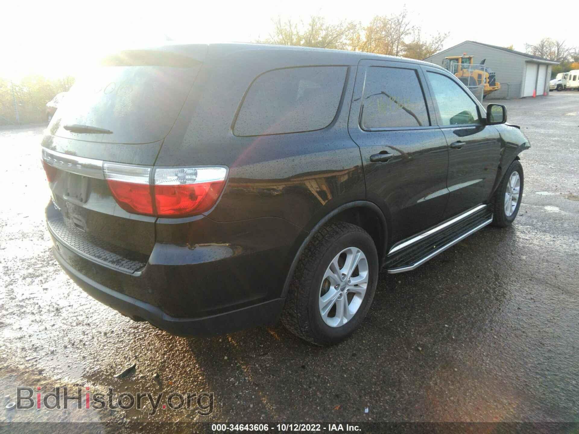 2012 DODGE DURANGO - VIN: 1C4RDJAG9CC122324 - Photo 4