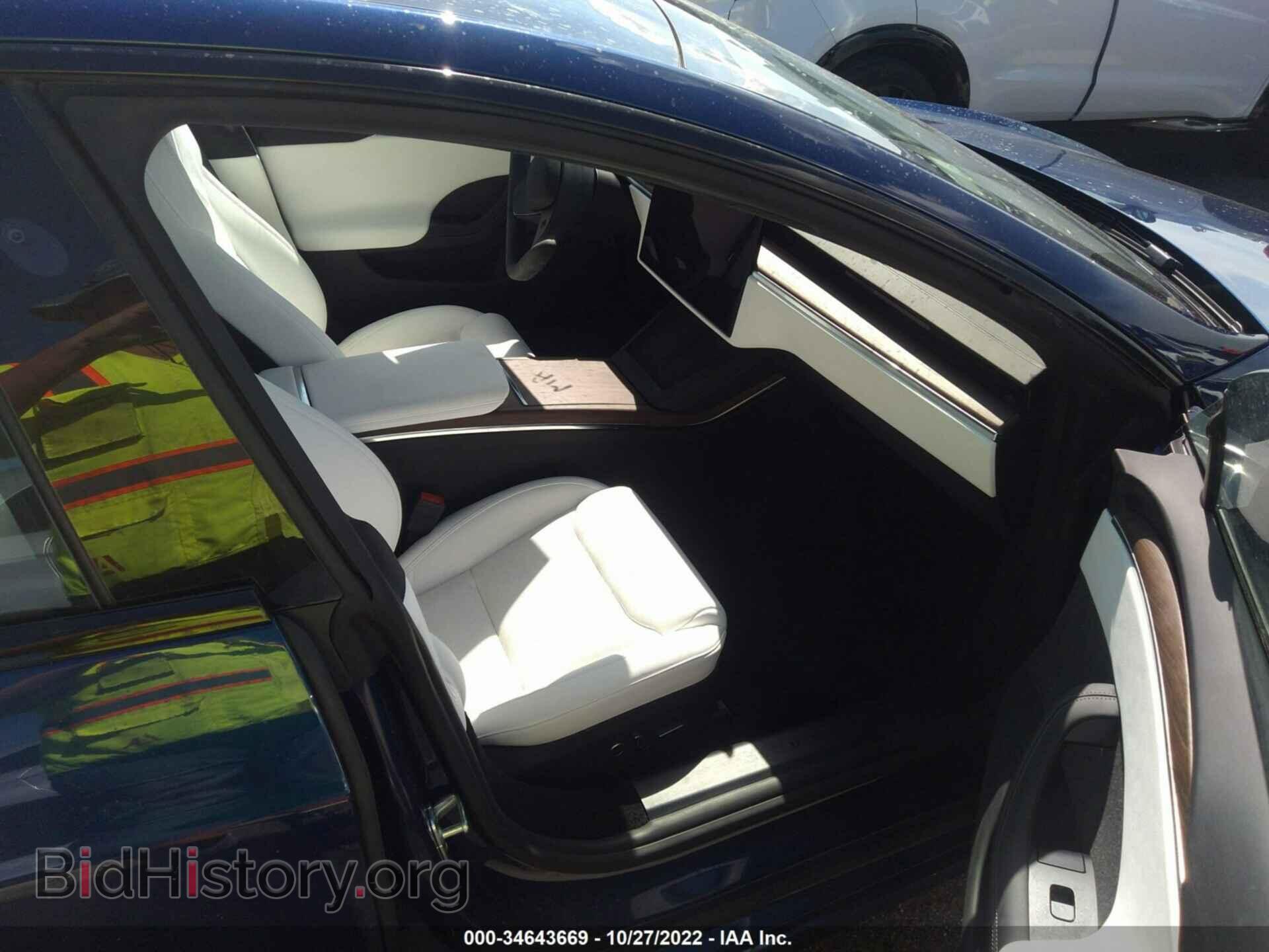2022 TESLA MODEL S - VIN: 5YJSA1E57NF467571 - Фото 5