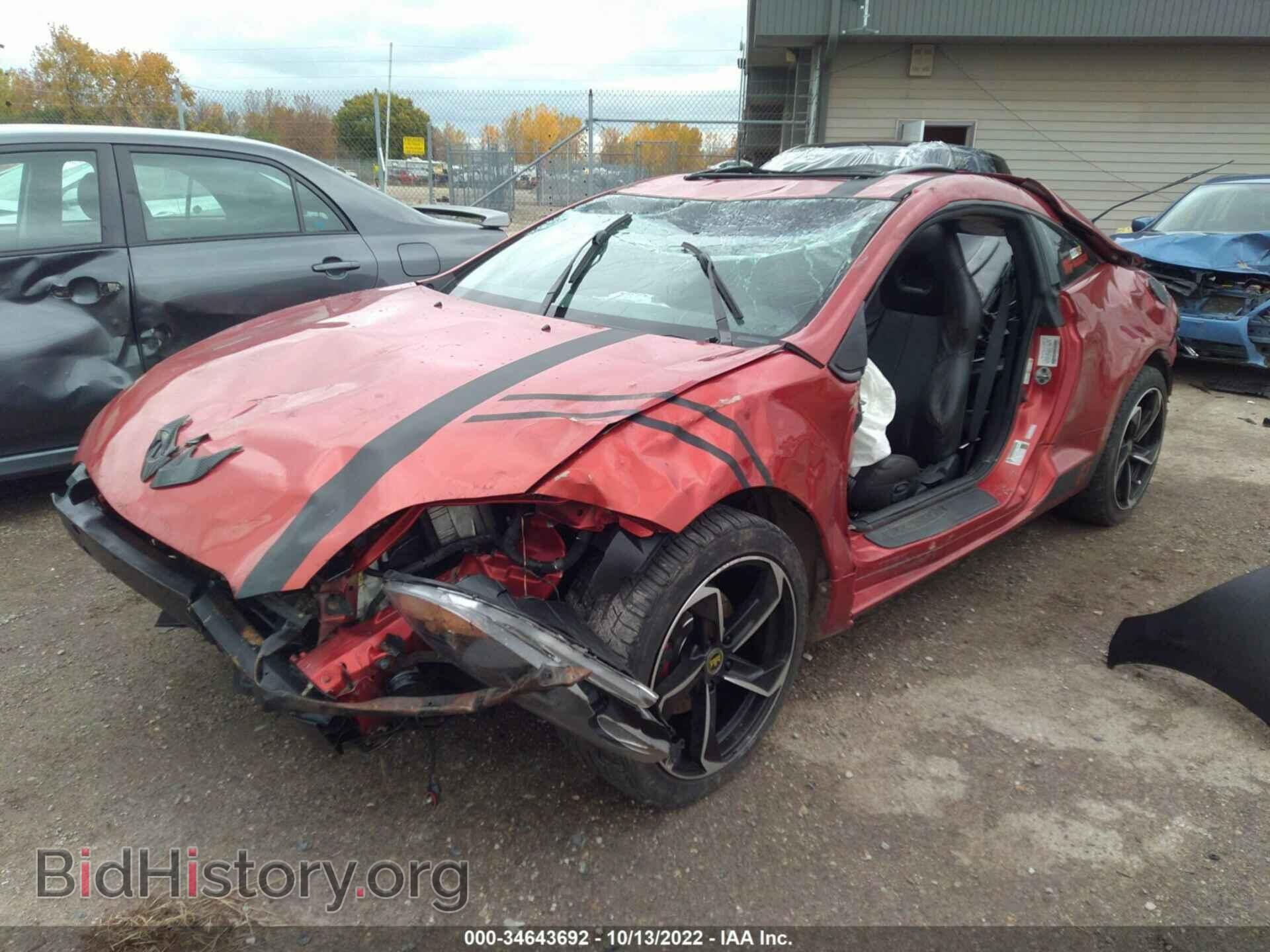 2006 MITSUBISHI ECLIPSE - VIN: 4A3AK34T66E030889 - Photo 2