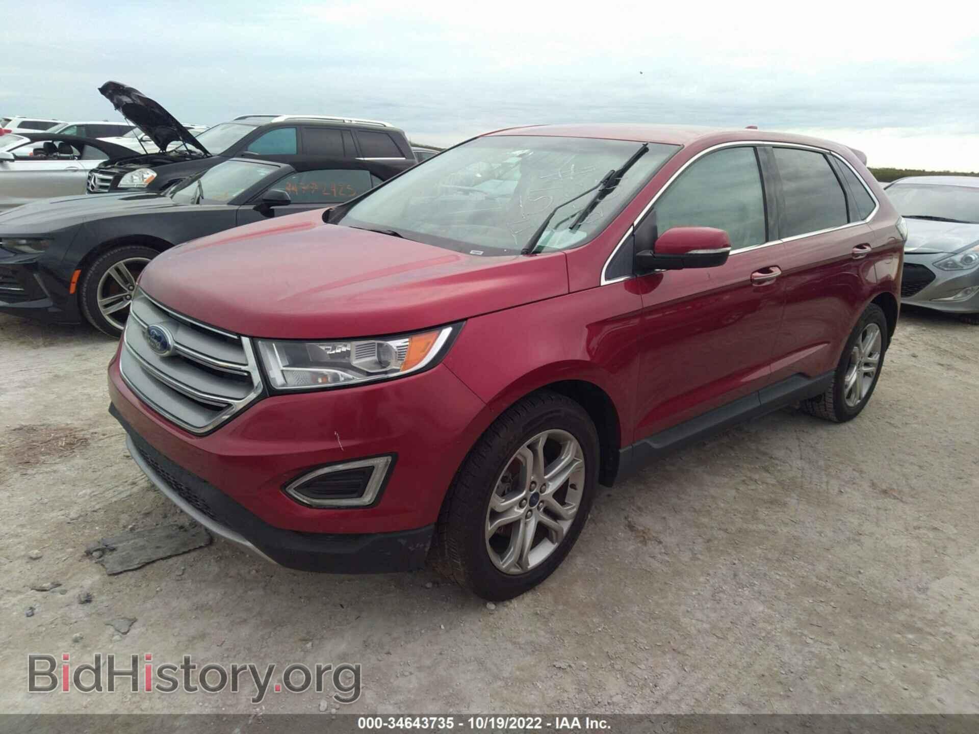 2017 FORD EDGE - VIN: 2FMPK3K96HBB12507 - Photo 2
